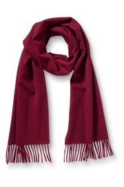 Charles Tyrwhitt Red Cashmere Scarf - Image 1 of 3