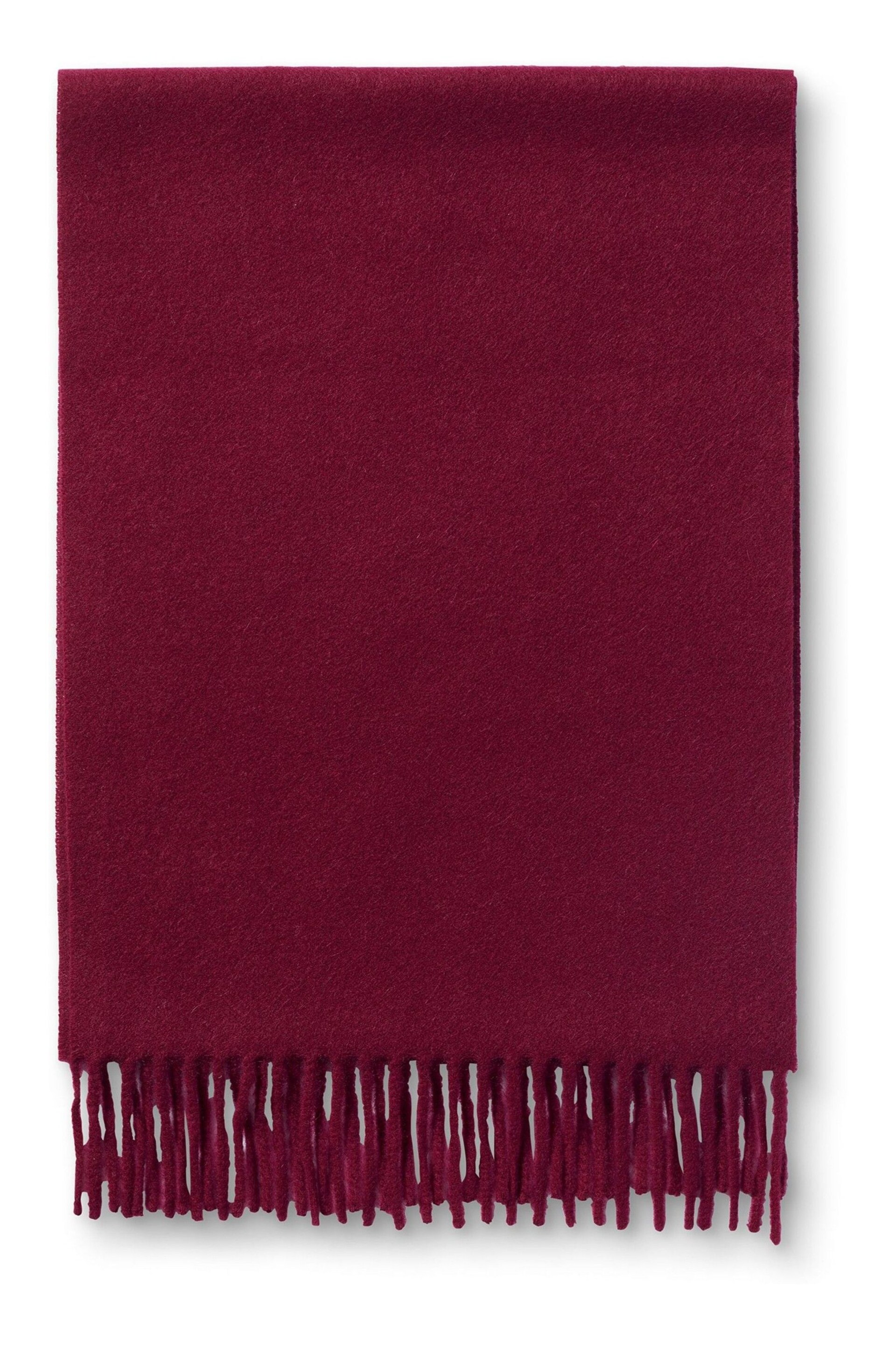 Charles Tyrwhitt Red Cashmere Scarf - Image 2 of 3