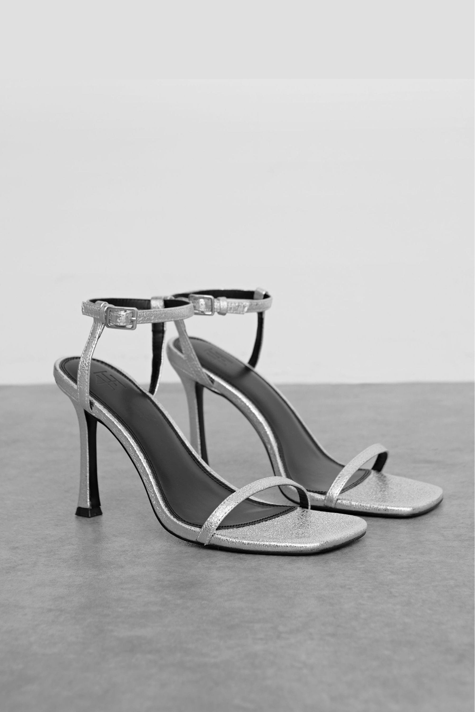 Silver grey sandals uk sale