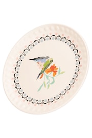 Cath Kidston Set of 4 Cream Painted Table Side Plates - Image 4 of 4