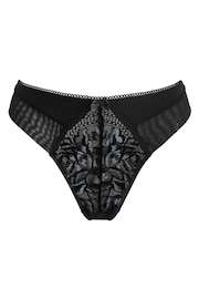 Pour Moi Black Ooo La La Thongs - Image 2 of 3