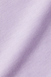 Charles Tyrwhitt Purple Plain Sf Button-down Non-iron Stretch Oxford Shirt - Image 6 of 6