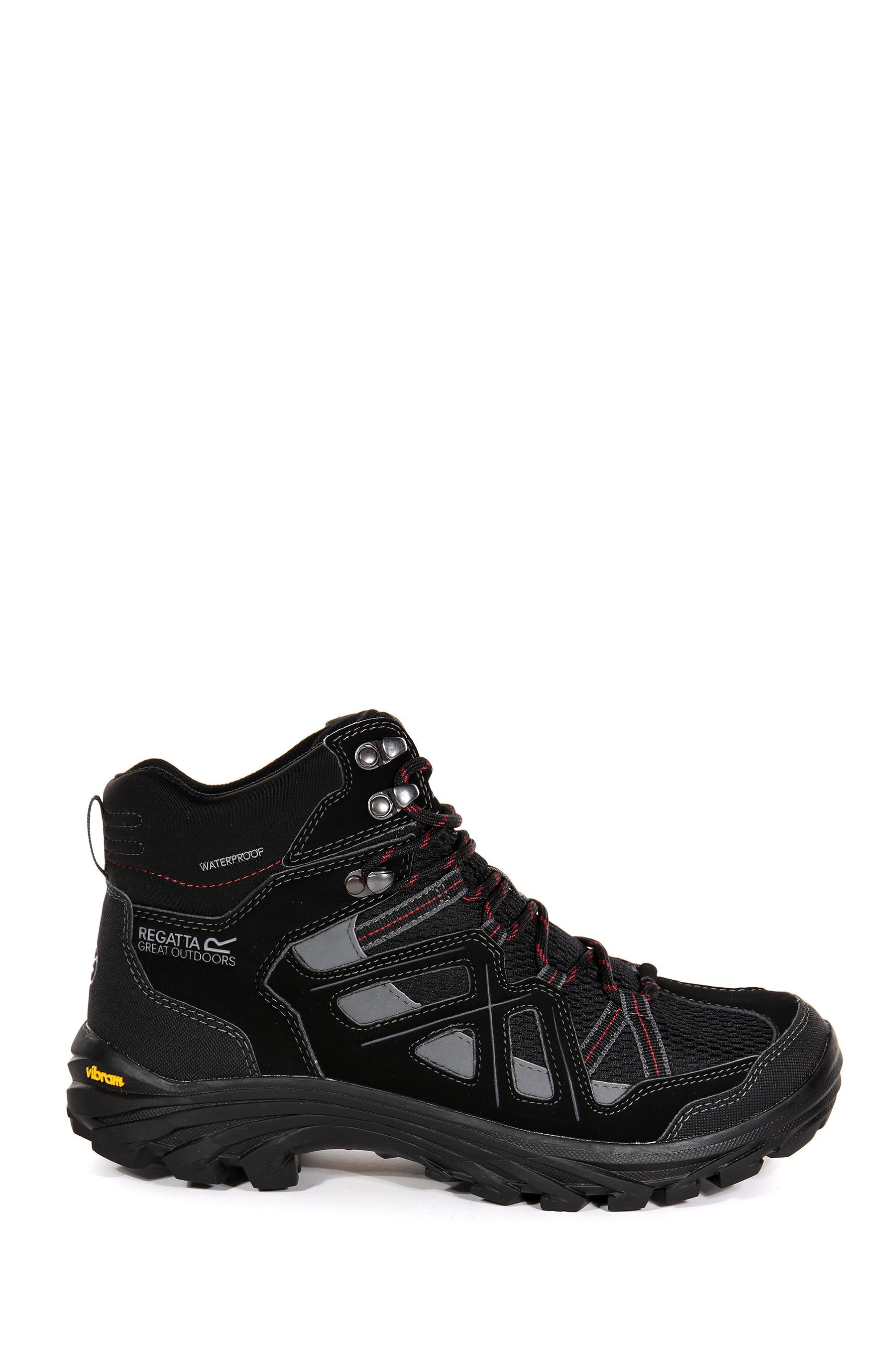 Buy Regatta Burrell II Black Waterproof Walking Boots from Next Luxembourg