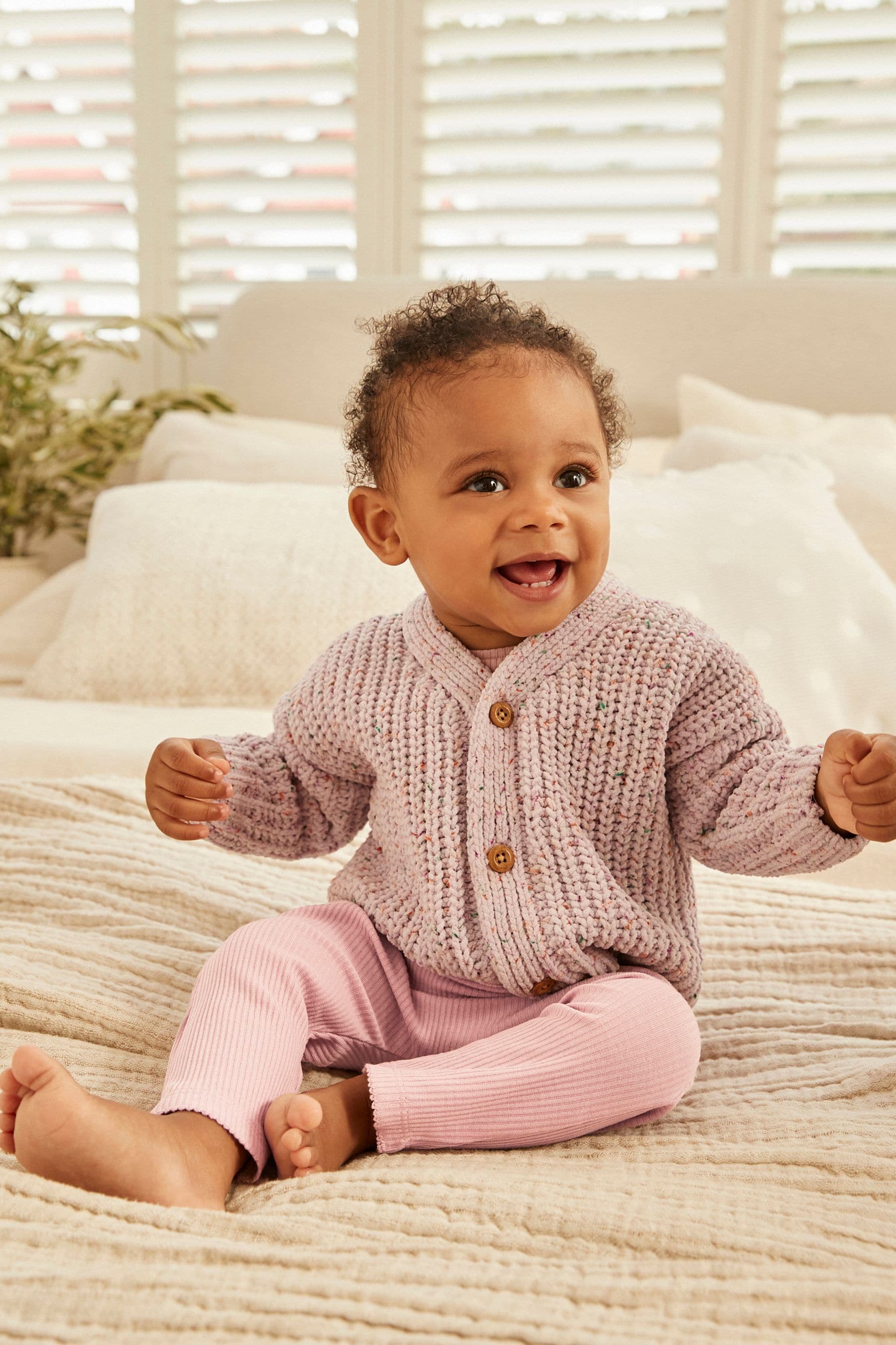 Baby girl lilac cardigan online