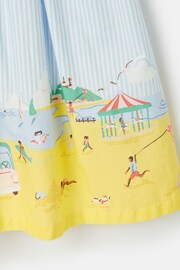 Joules Pretty As A Picture Blue Stripe Sundress - Image 6 of 7