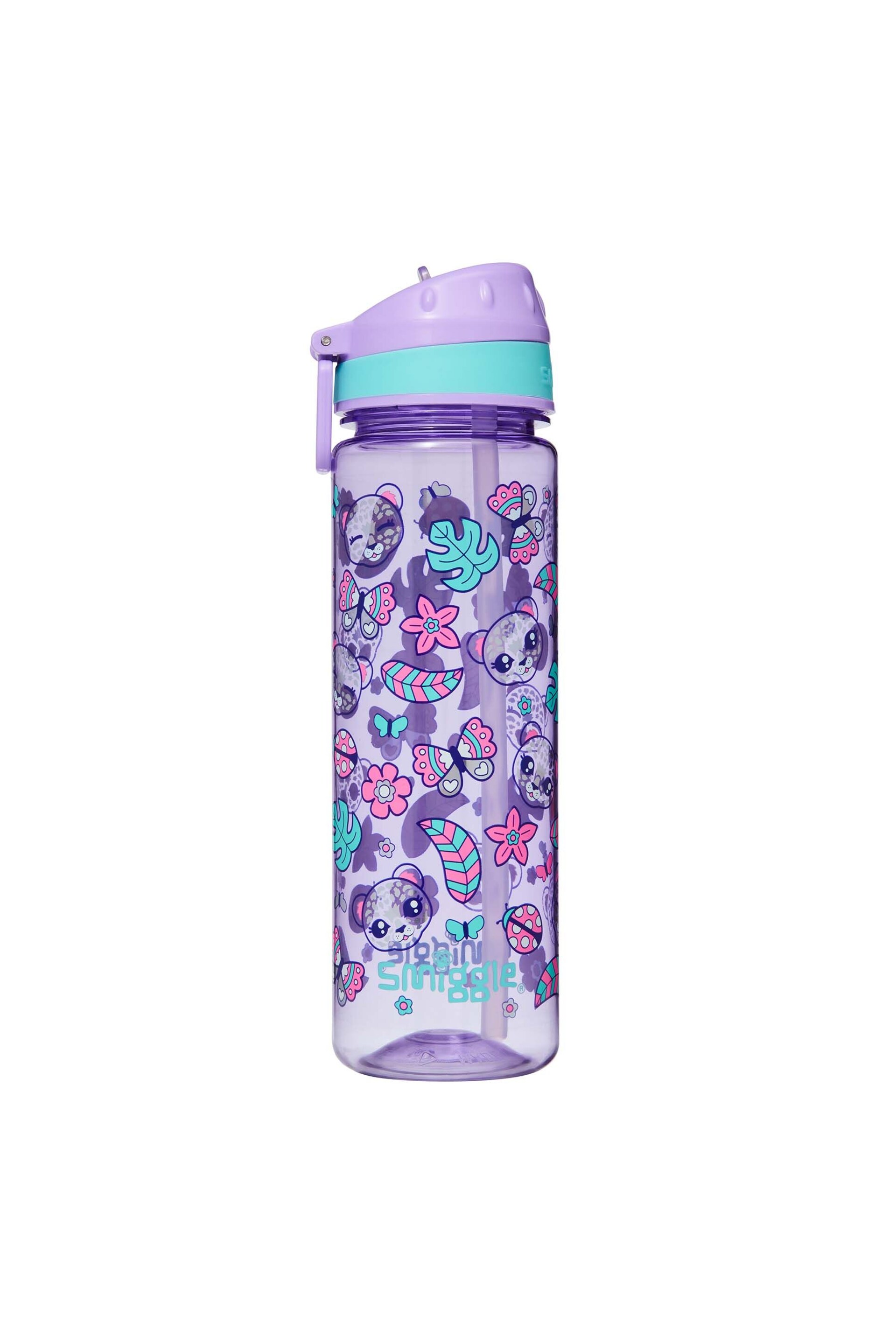 Smiggle Purple Best Budz Drink Bottle 650ml - Image 1 of 1