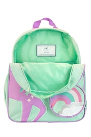 Harry Bear Green Unicorn Animal Print Backpack - Image 4 of 5