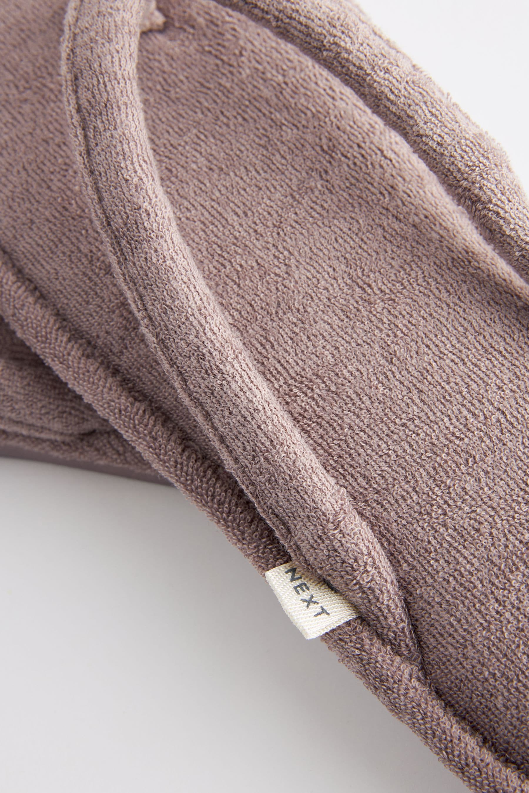 Towelling toe post slippers cheap