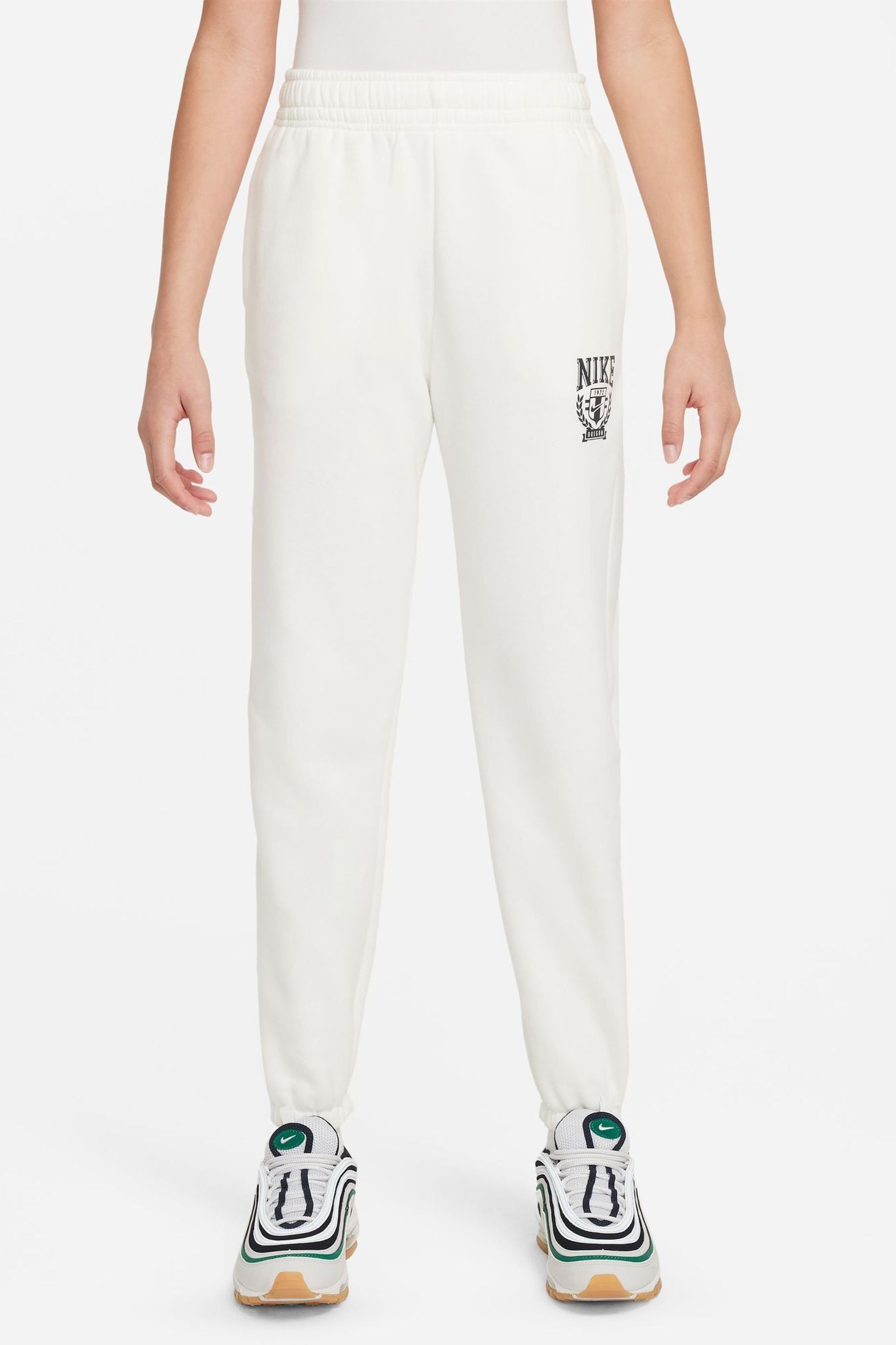 Buy Nike White Trend Joggers from Next Luxembourg