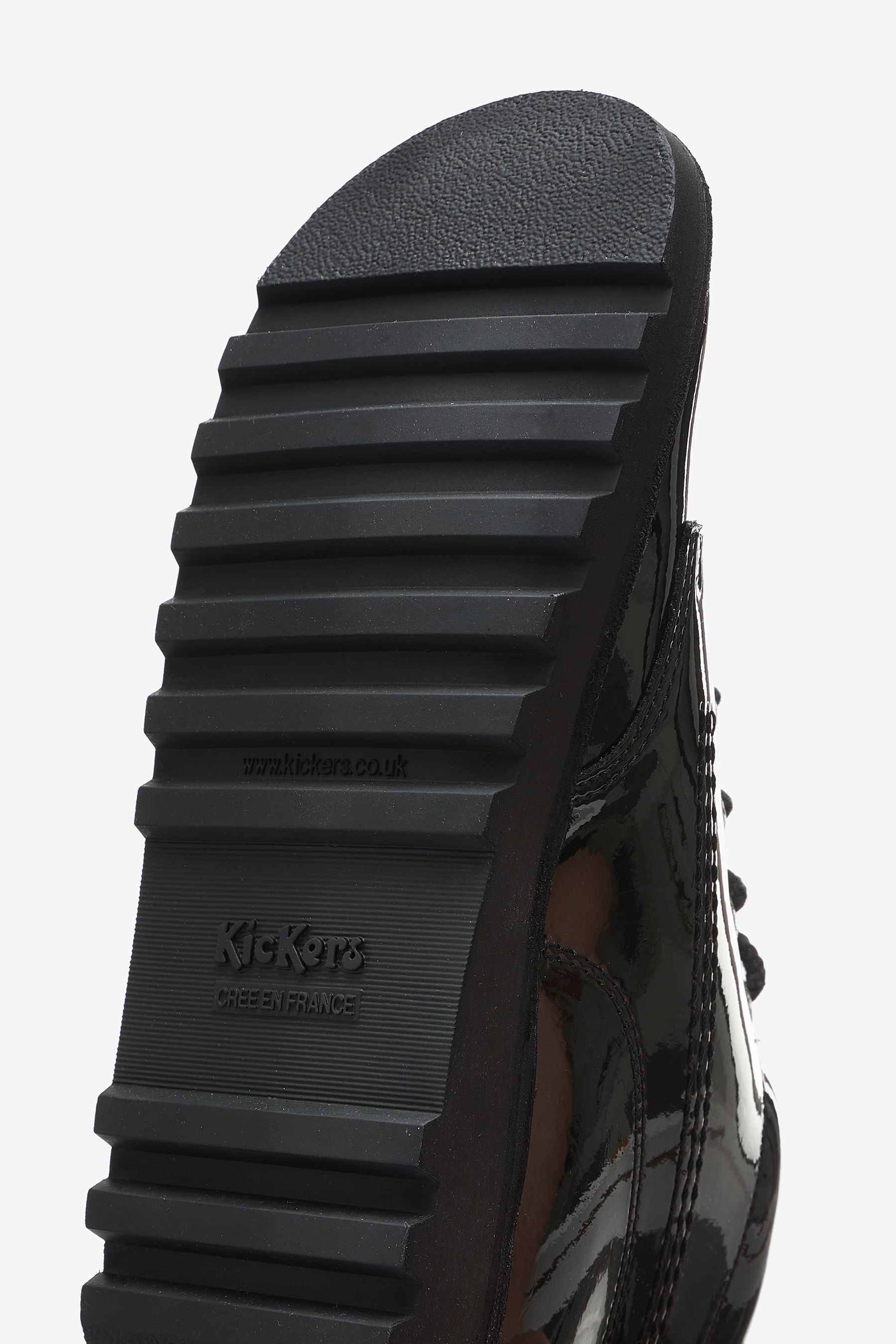 Buy Kickers Black Youth Hi Patent Leather Shoes from Next Canada