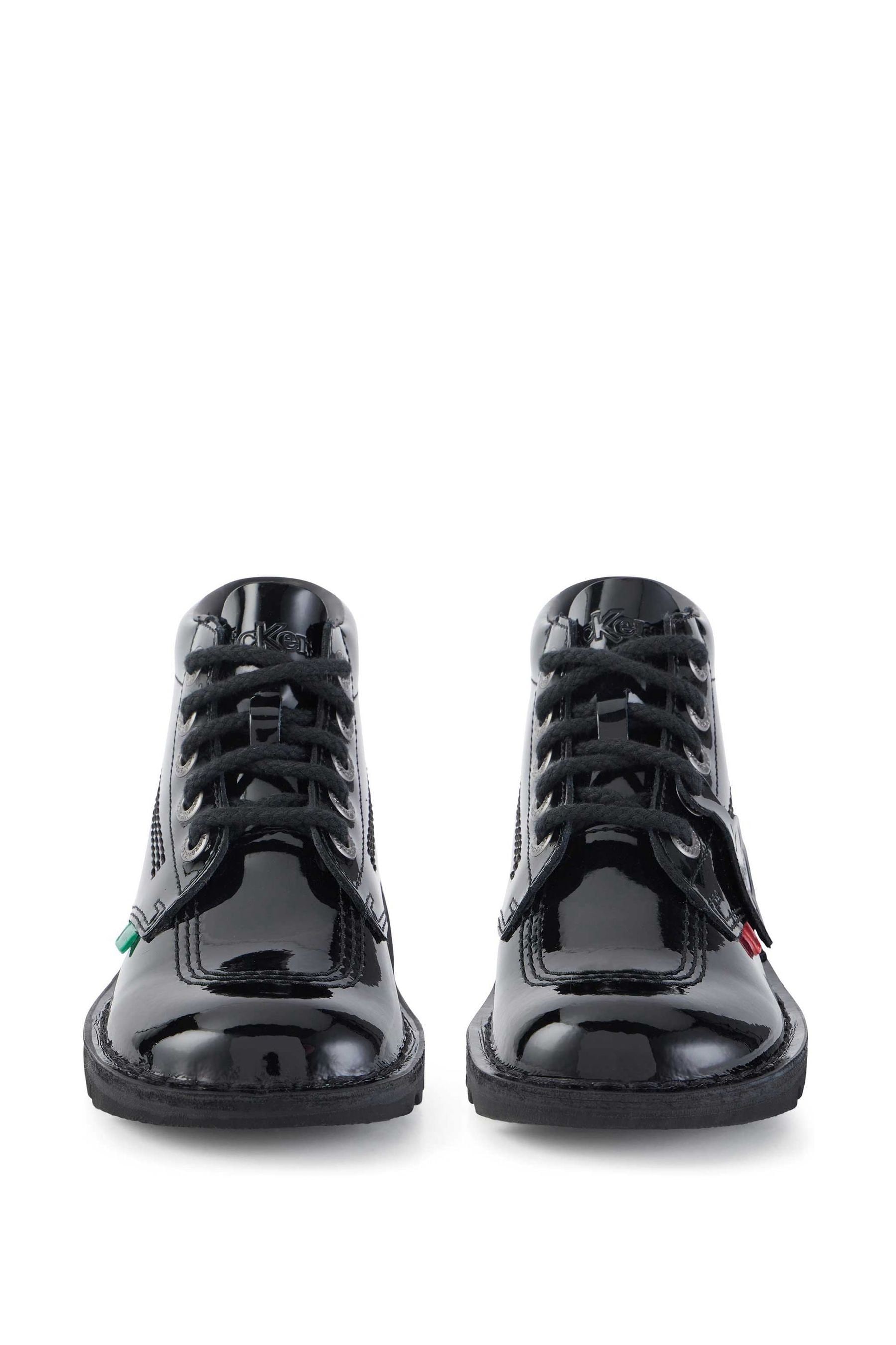 Buy Kickers Black Youth Hi Patent Leather Shoes from Next Canada