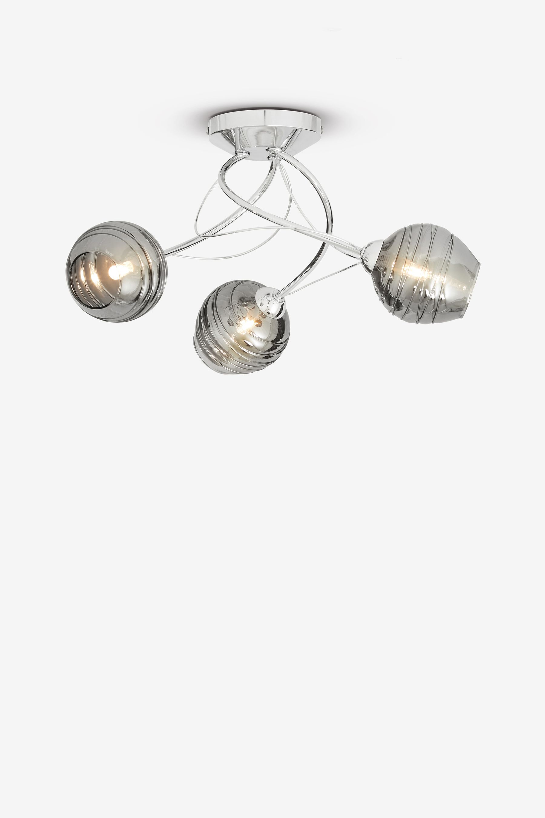 Next grey ceiling outlet lights