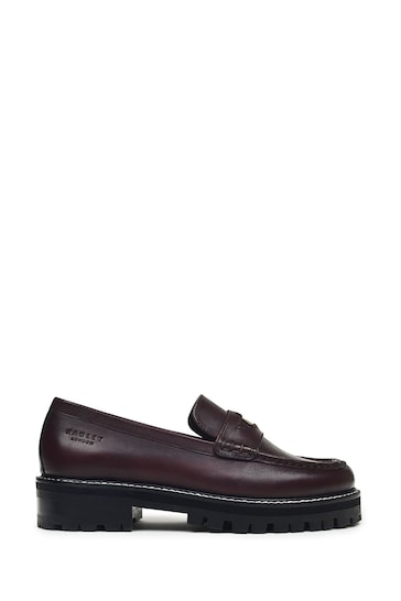 Radley London Red Thistle Grove Chunky Penny Loafers