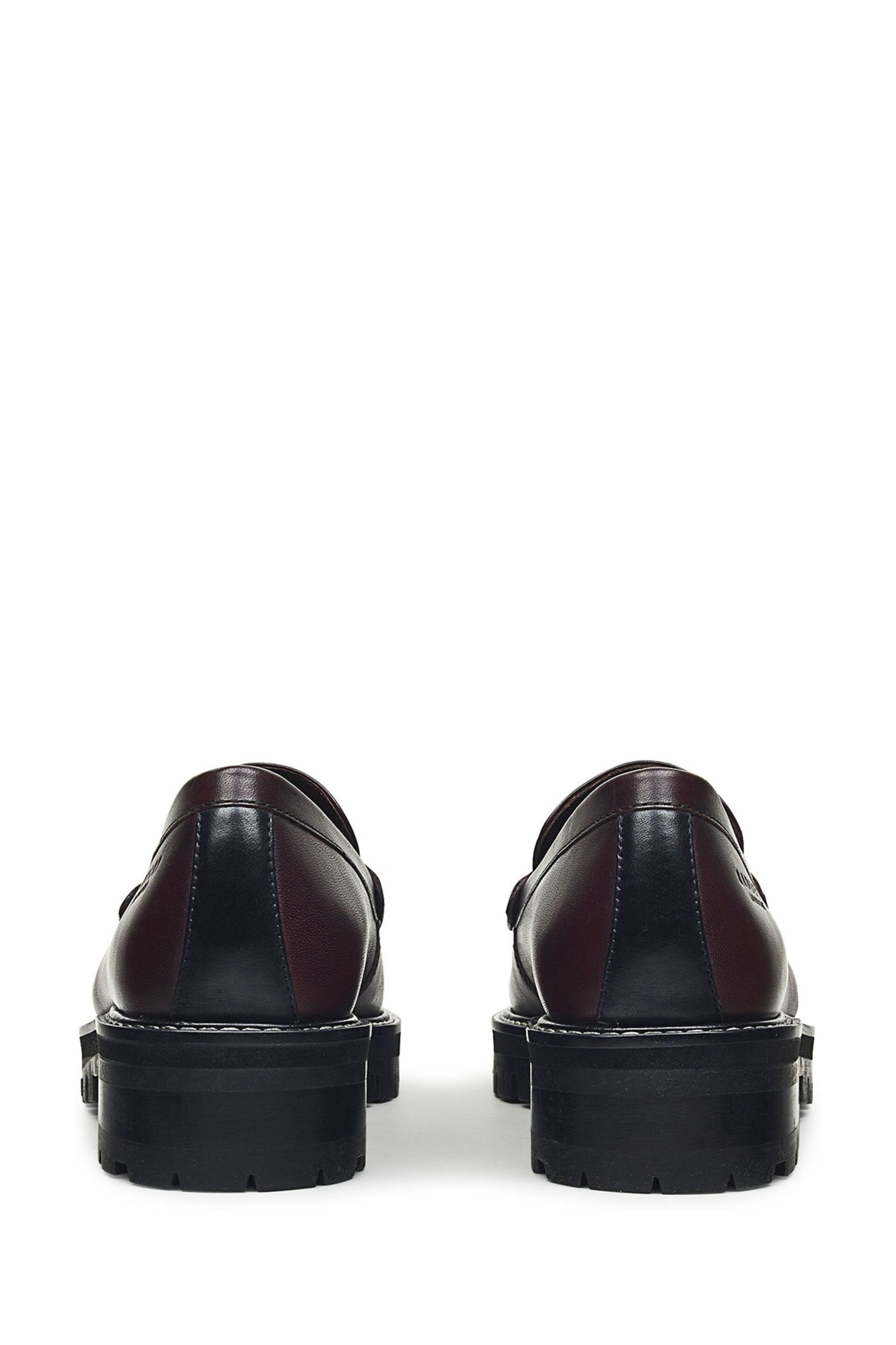 Radley London Red Thistle Grove Chunky Penny Loafers - Image 2 of 3