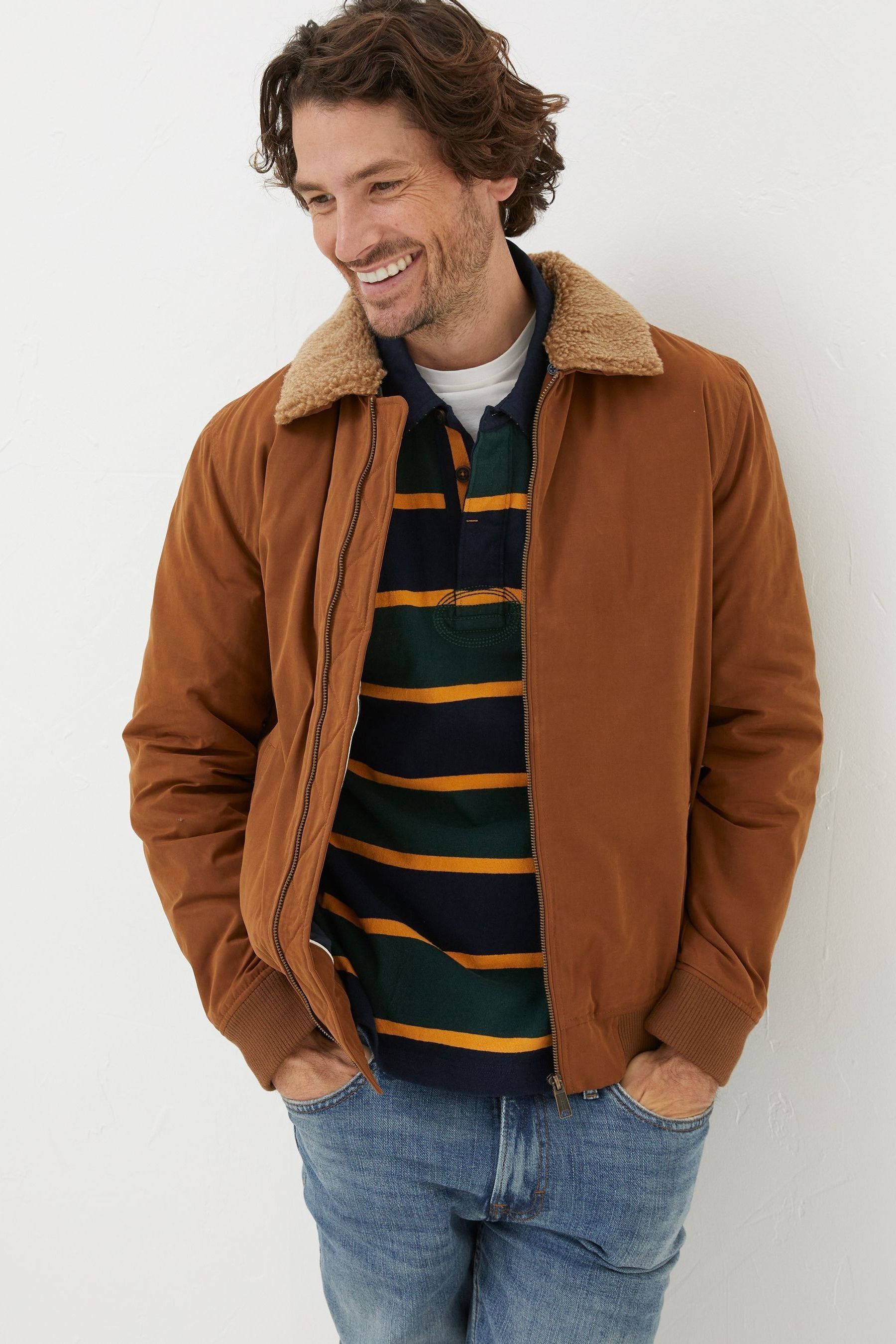 Bomber jacket fat guy 2025
