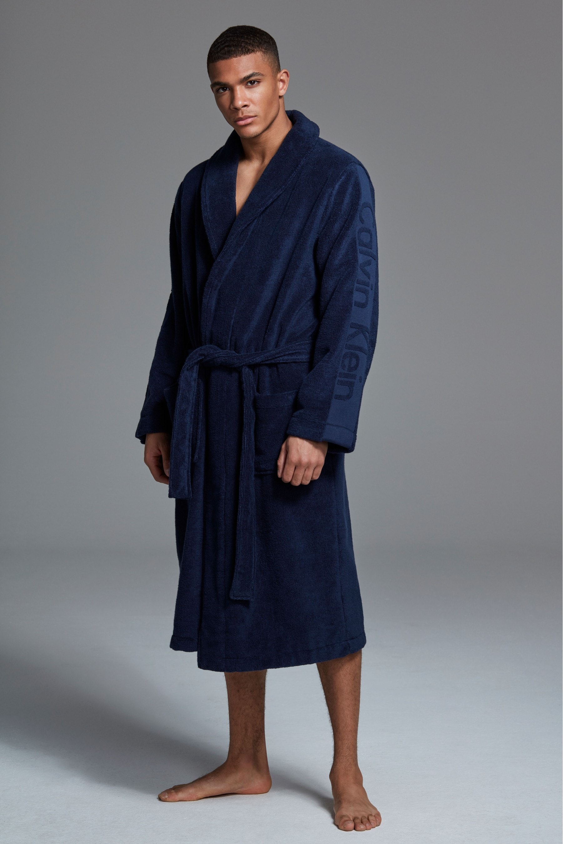 Calvin Klein Blue Robe