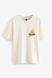 Ecru Van Gogh Sunflowers Artist Licence T-Shirt - Image 5 of 8