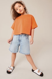 Orange Boxy T-Shirt (3-16yrs) - Image 1 of 7