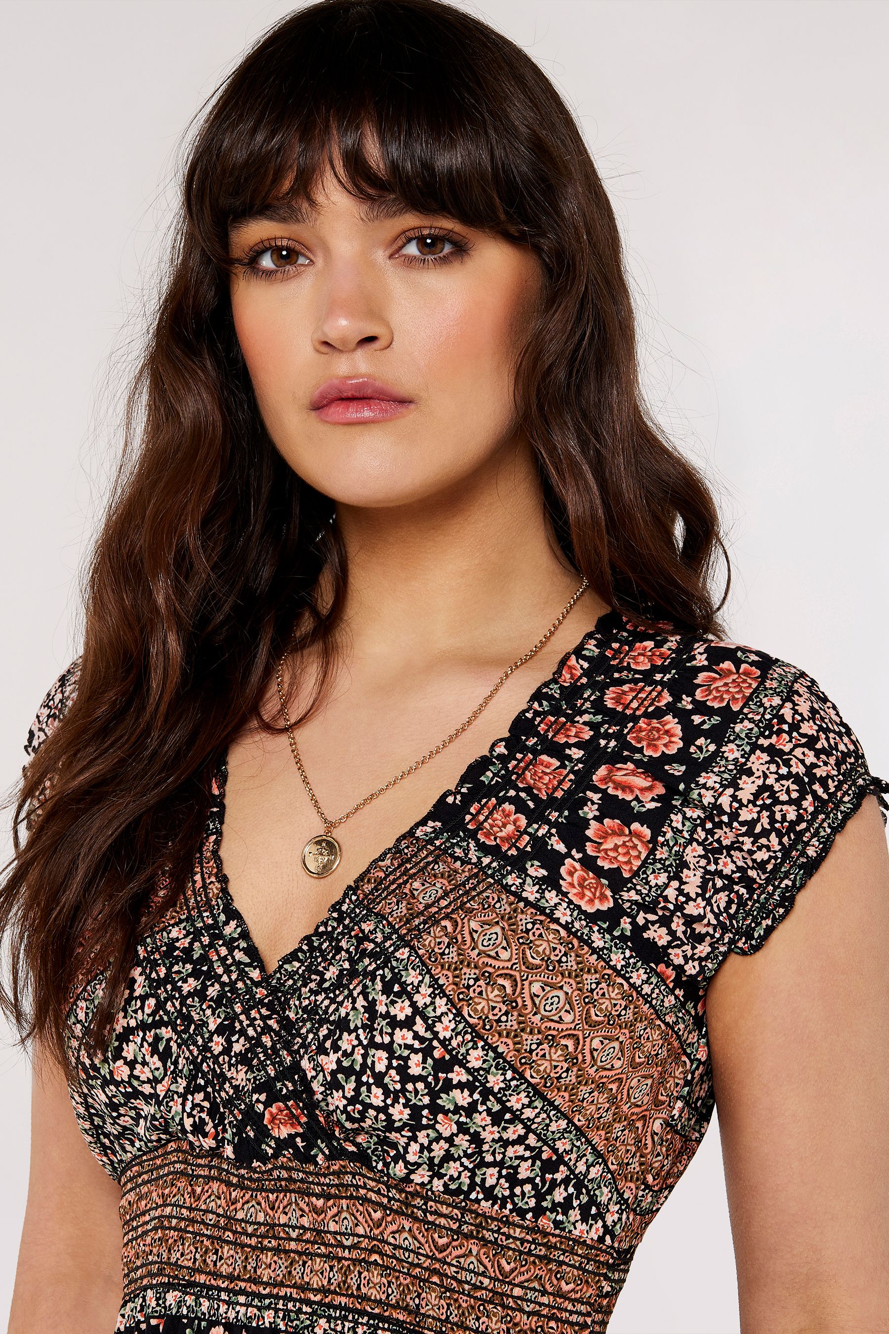 Apricot hot sale maxi dress