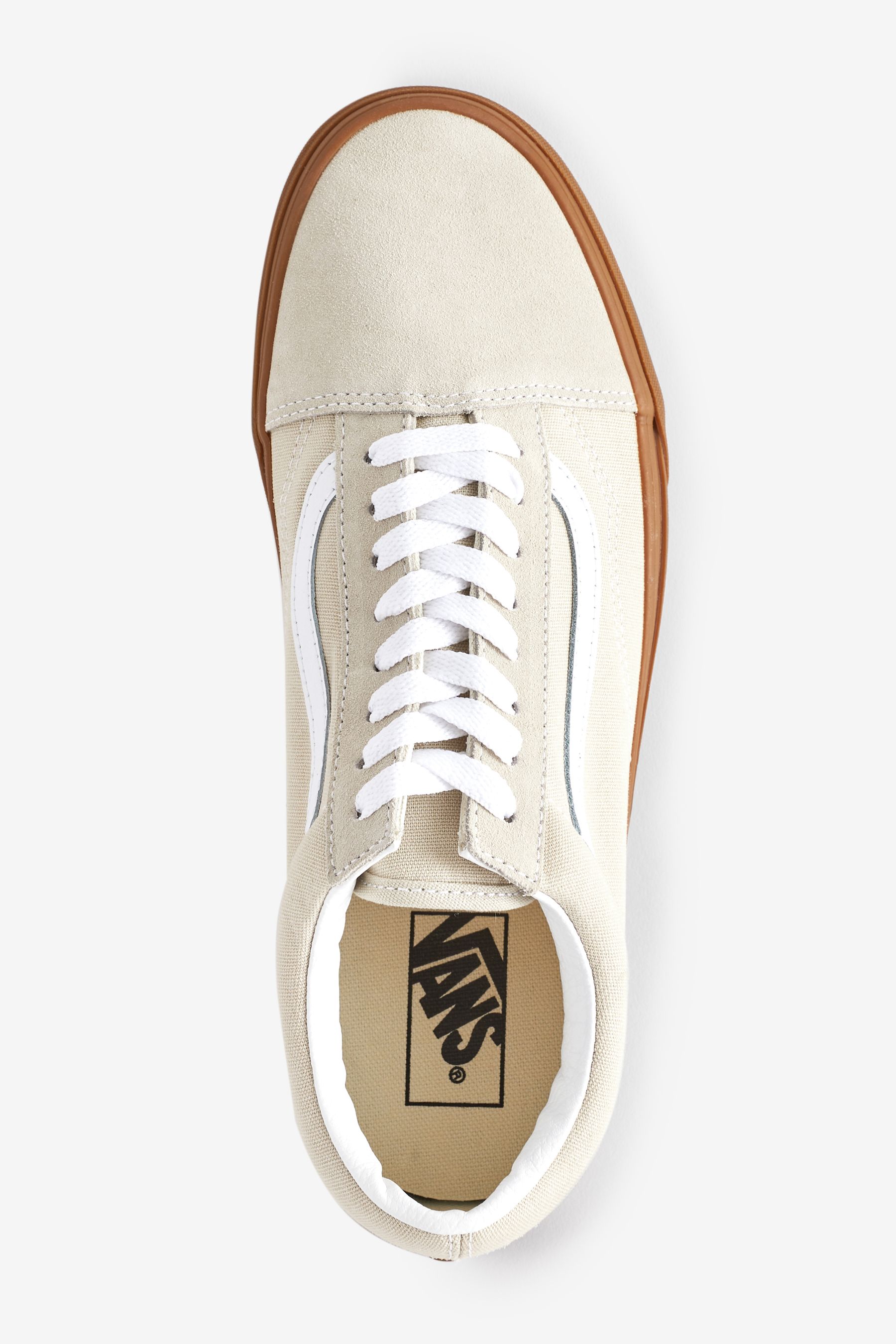 Buy Vans Mens Old Skool Gum Sole Trainers from the Next UK online shop