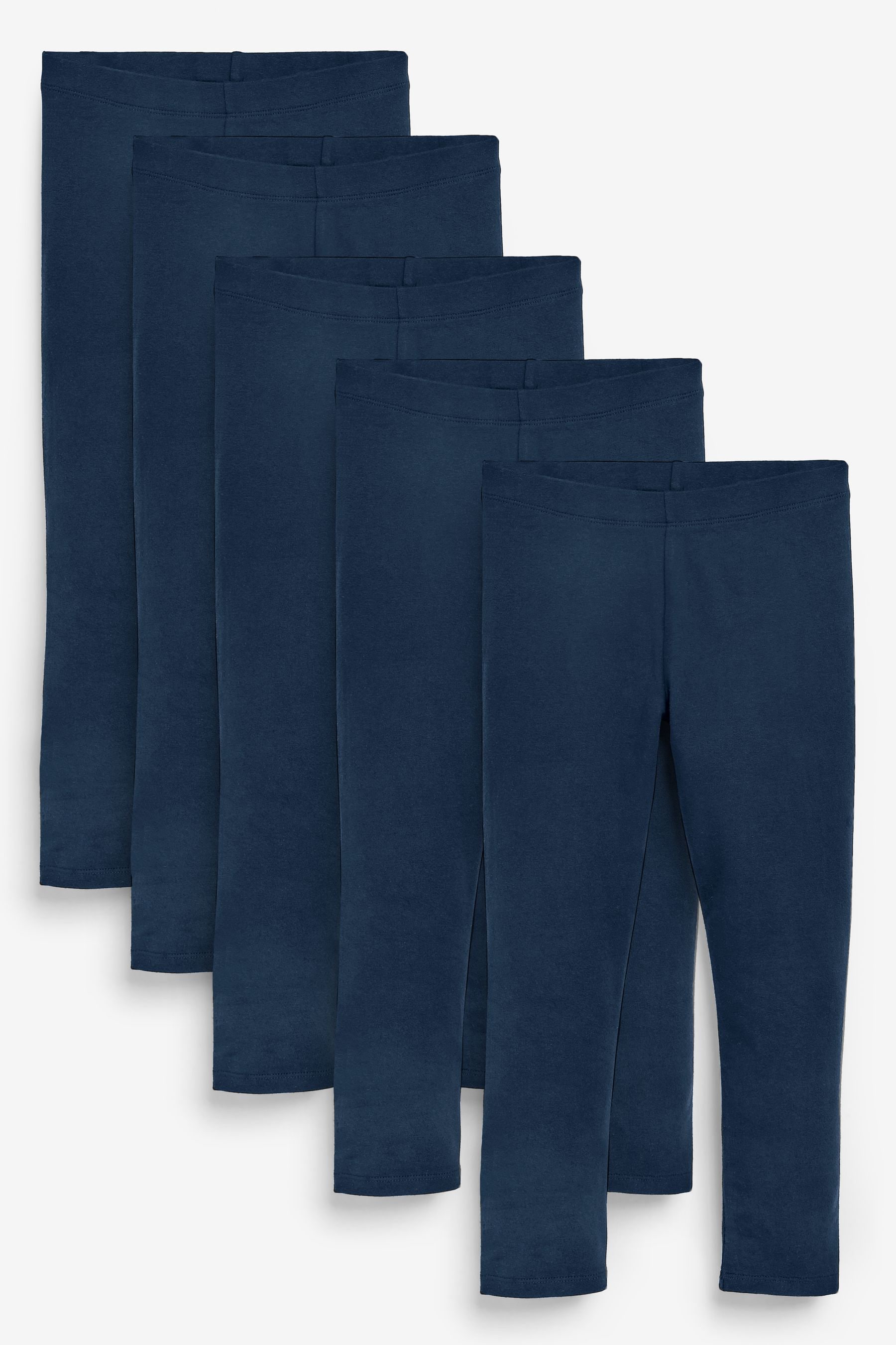 Buy Navy Blue Leggings 5 Pack 3 16yrs from Next Kazakhstan