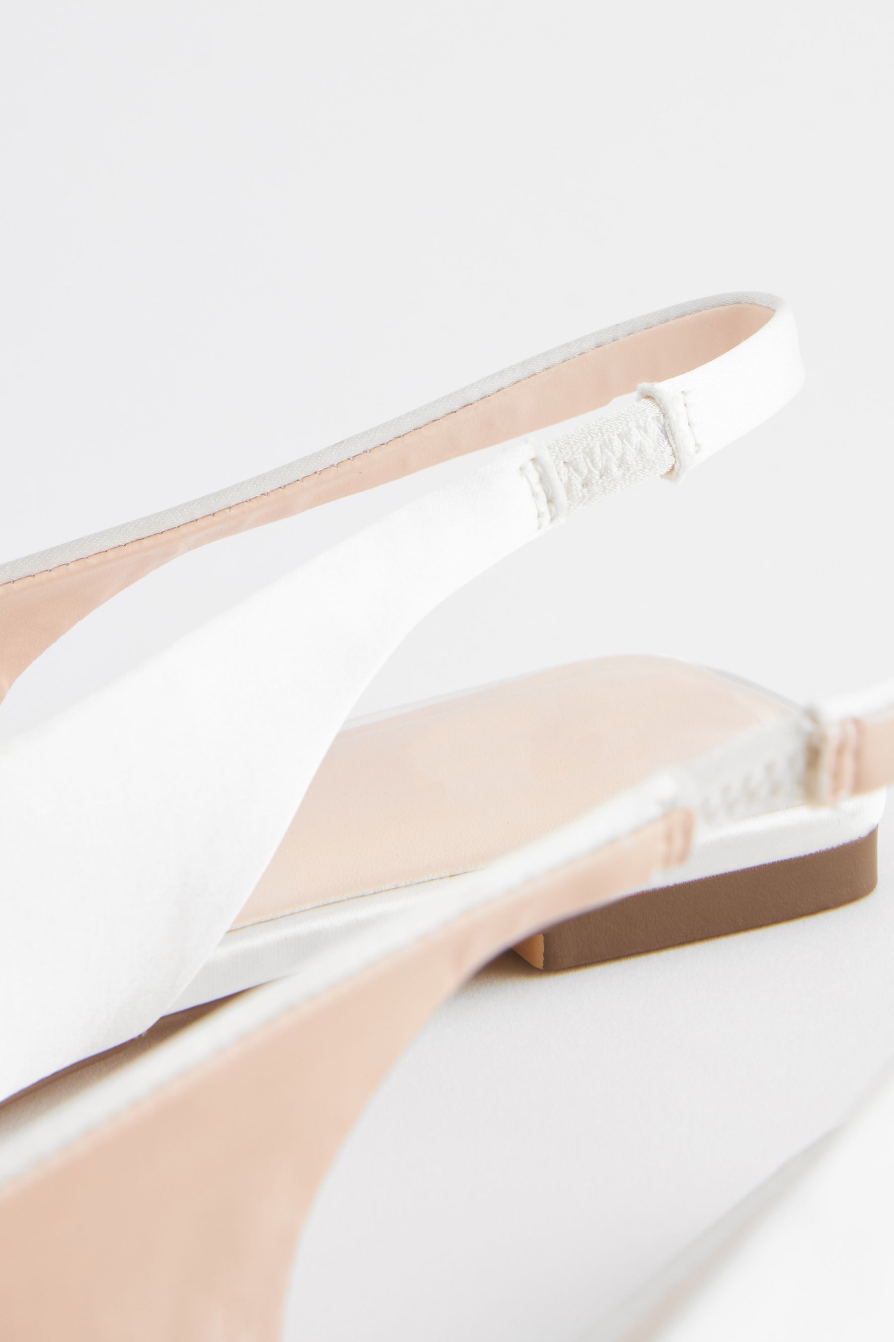 Buy Ivory Forever Comfort Wedding Point Toe Slingback Bridal Shoes from Next Canada