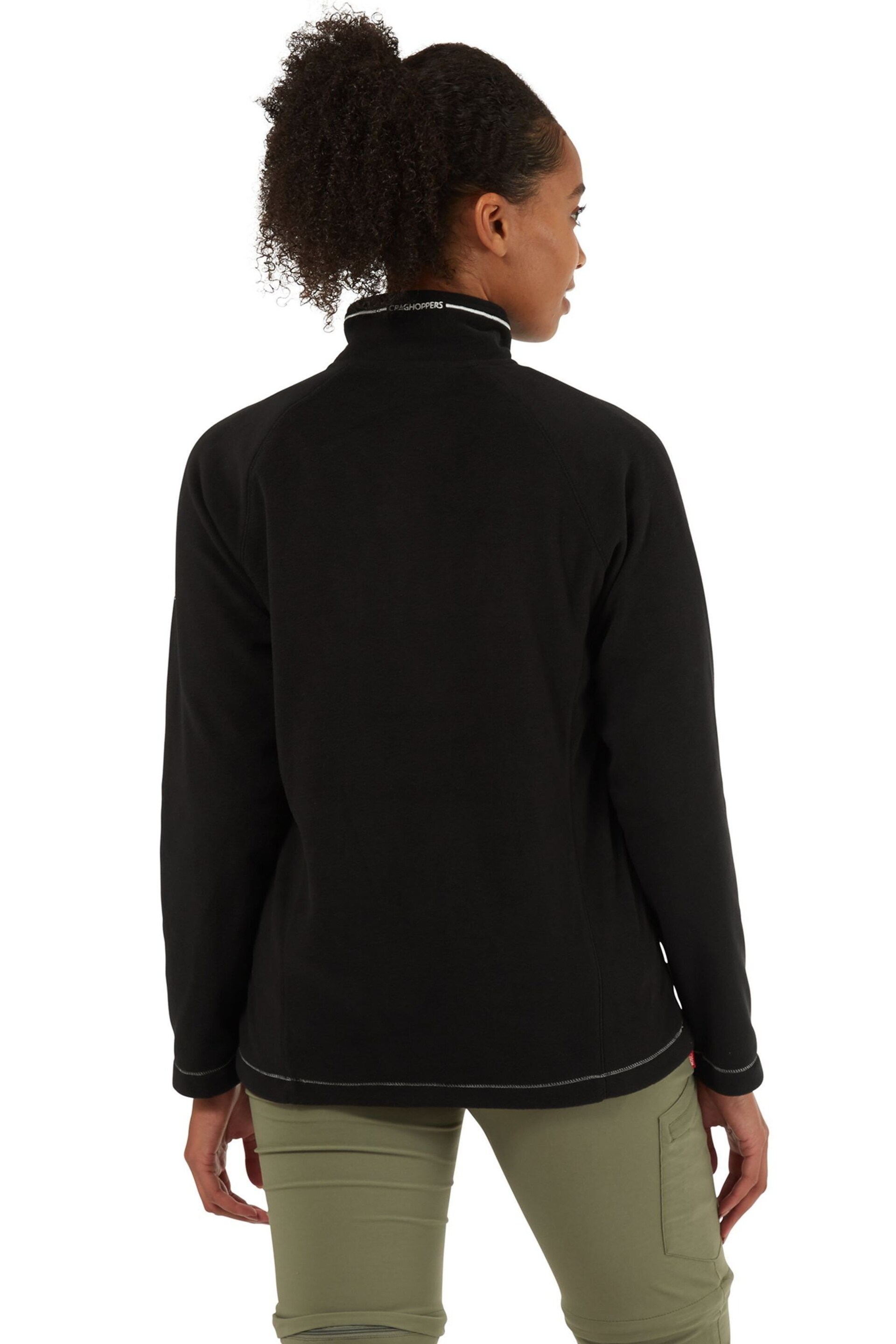 Craghoppers Black Miska HZ Fleece - Image 2 of 3