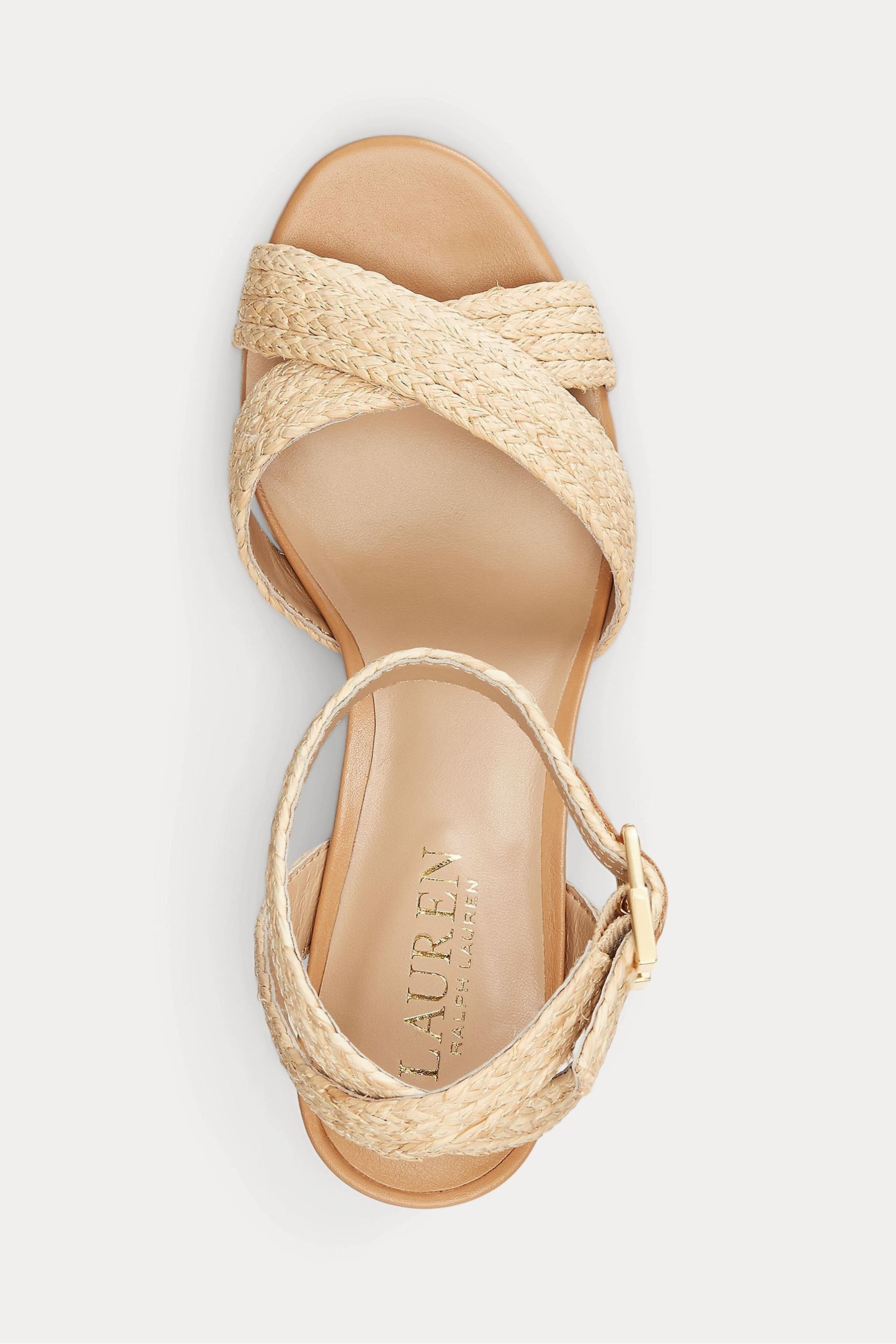 Ralph lauren platform sandals on sale
