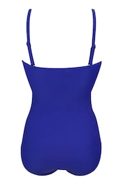 Pour Moi Blue Santa Monica Removable Straps Tummy Control Swimsuit - Image 3 of 3