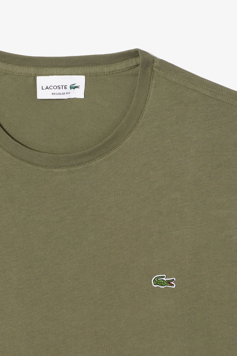 Lacoste Sports Regular Fit Cotton T-Shirt - Image 6 of 6