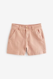 Pink Double Button Denim Shorts - Image 5 of 6