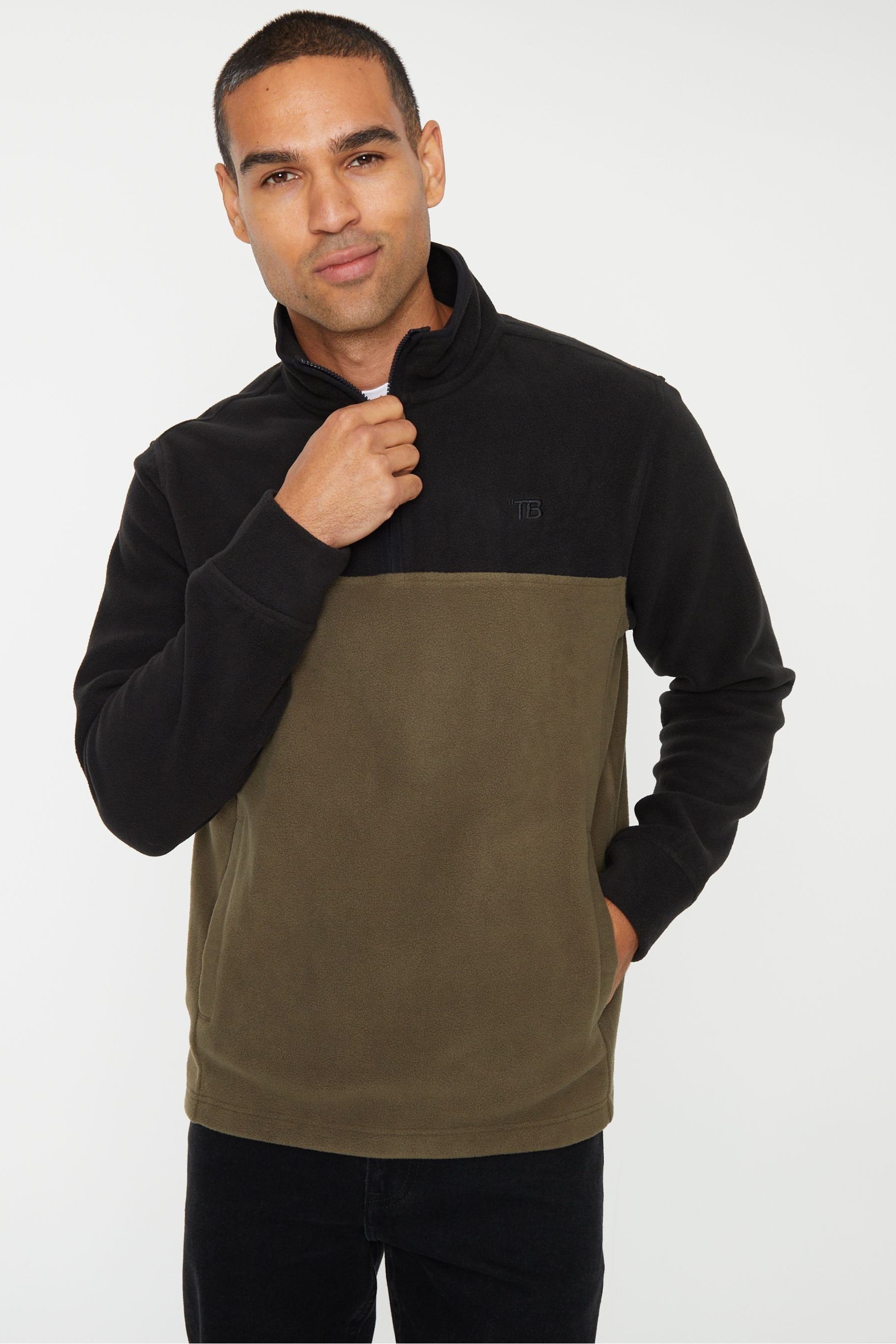 Zip fleece jumper discount