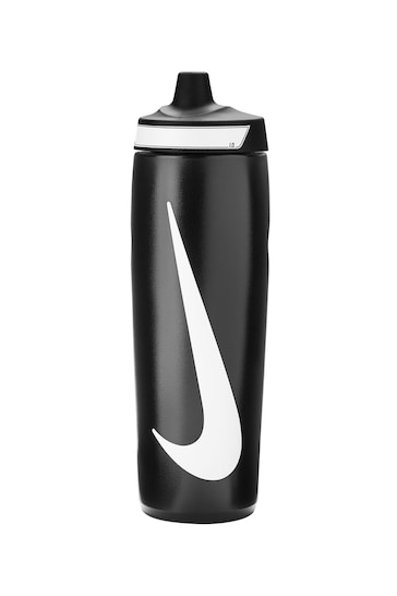 Nike Black Refuel Grip Water Bottle 710ml