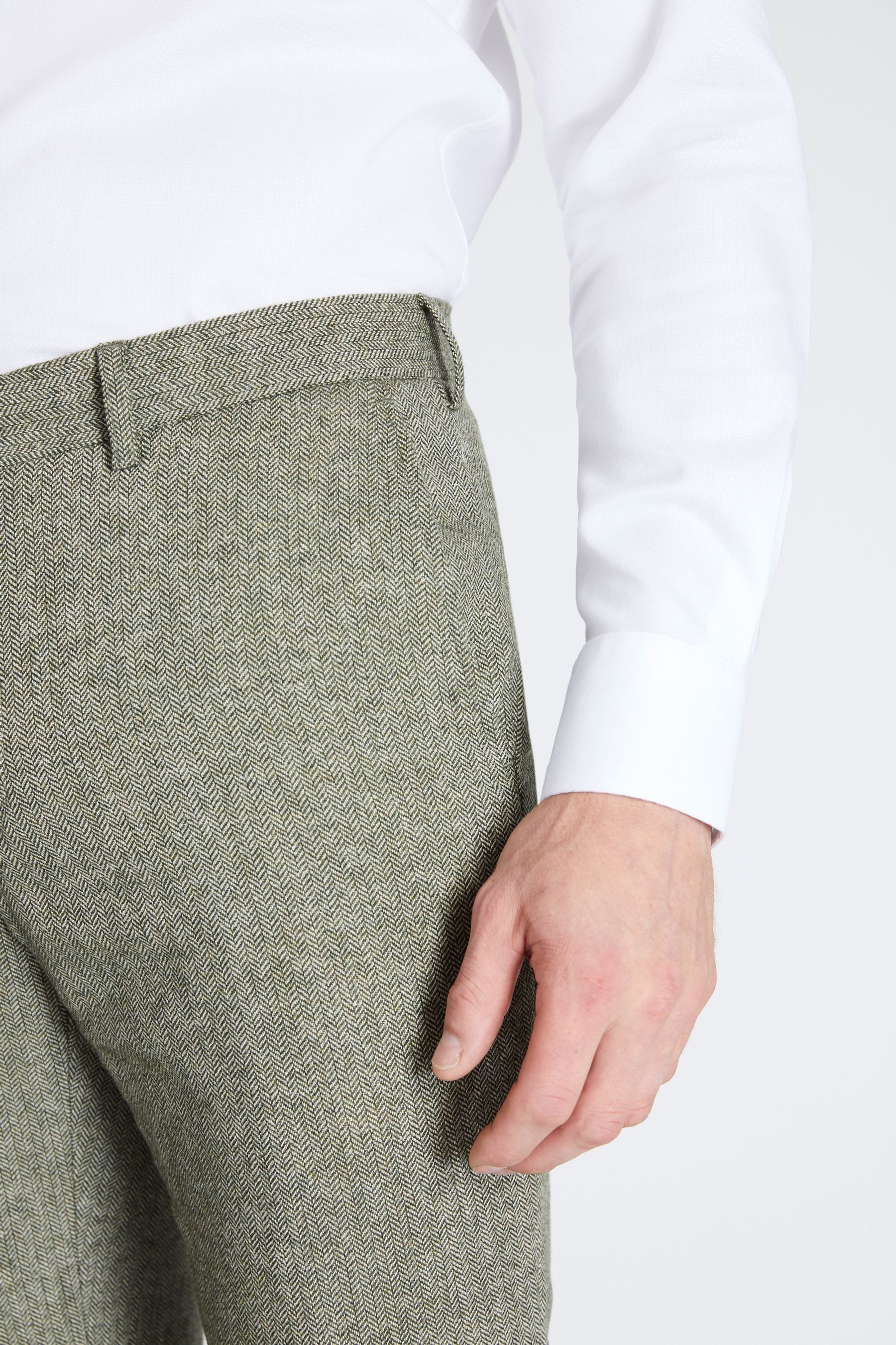 Skinny clearance tweed trousers