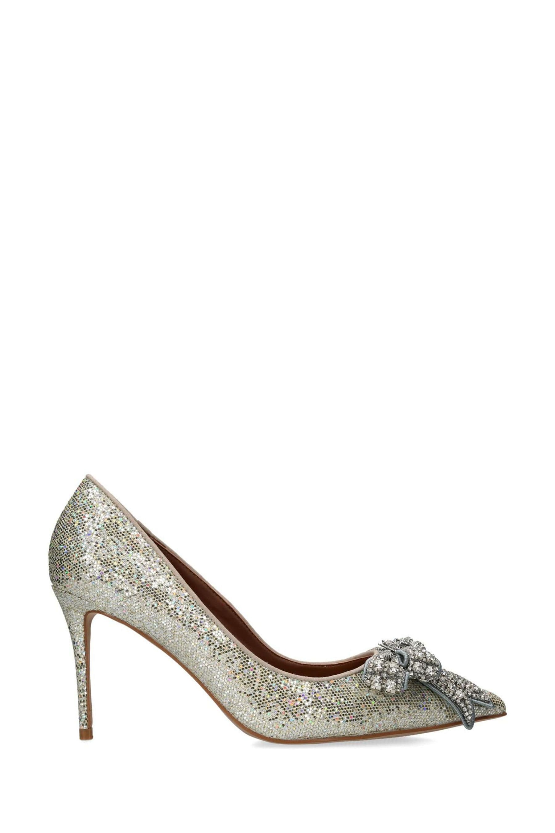 Kurt geiger silver shoes store