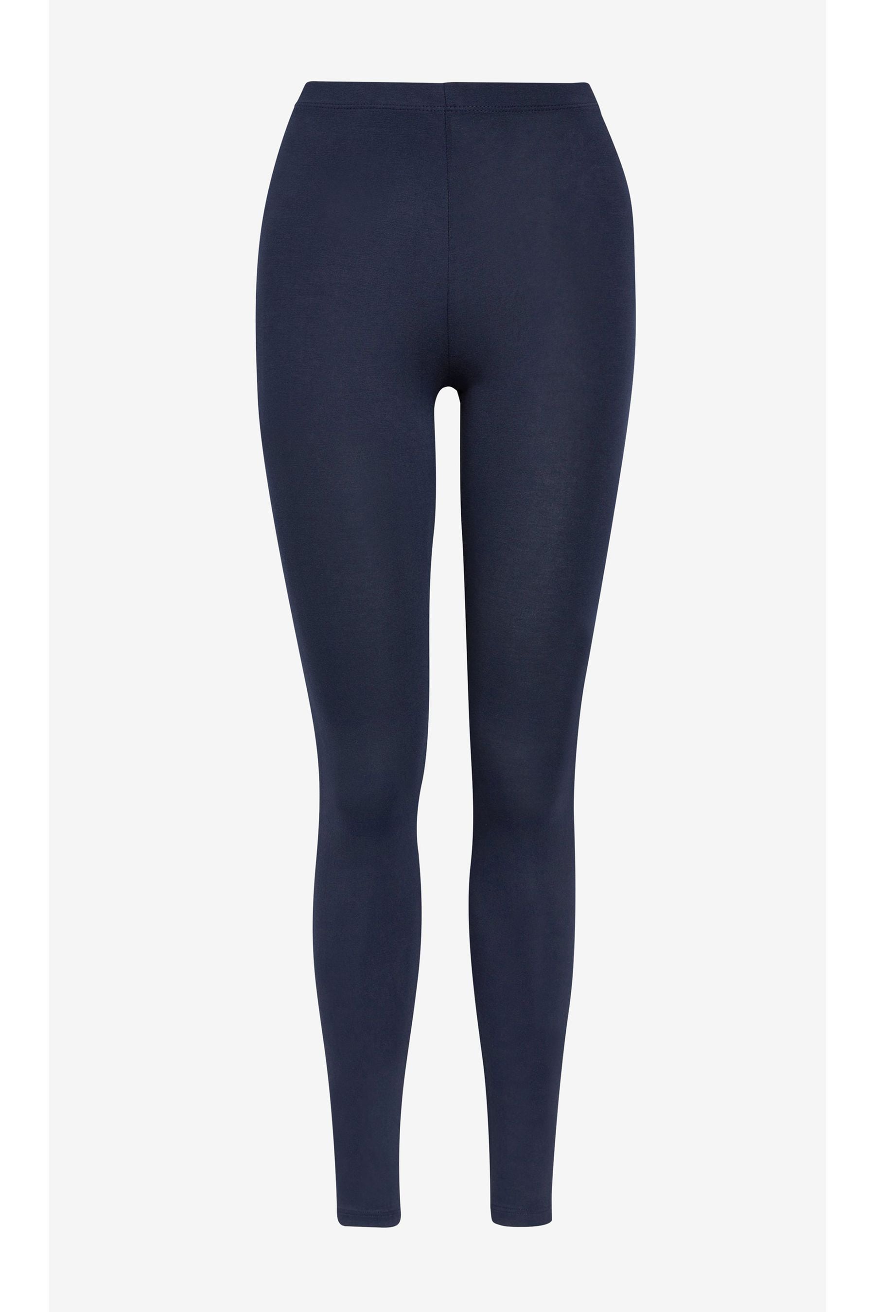 Womens hot sale navy leggings