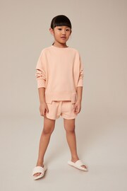 Orange Apricot Crew Sweatshirt Top (3-16yrs) - Image 2 of 8