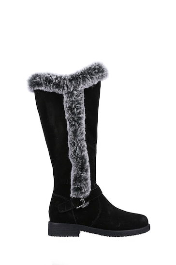 Buy Hush Puppies Mariana Black Boots from the Next UK online shop