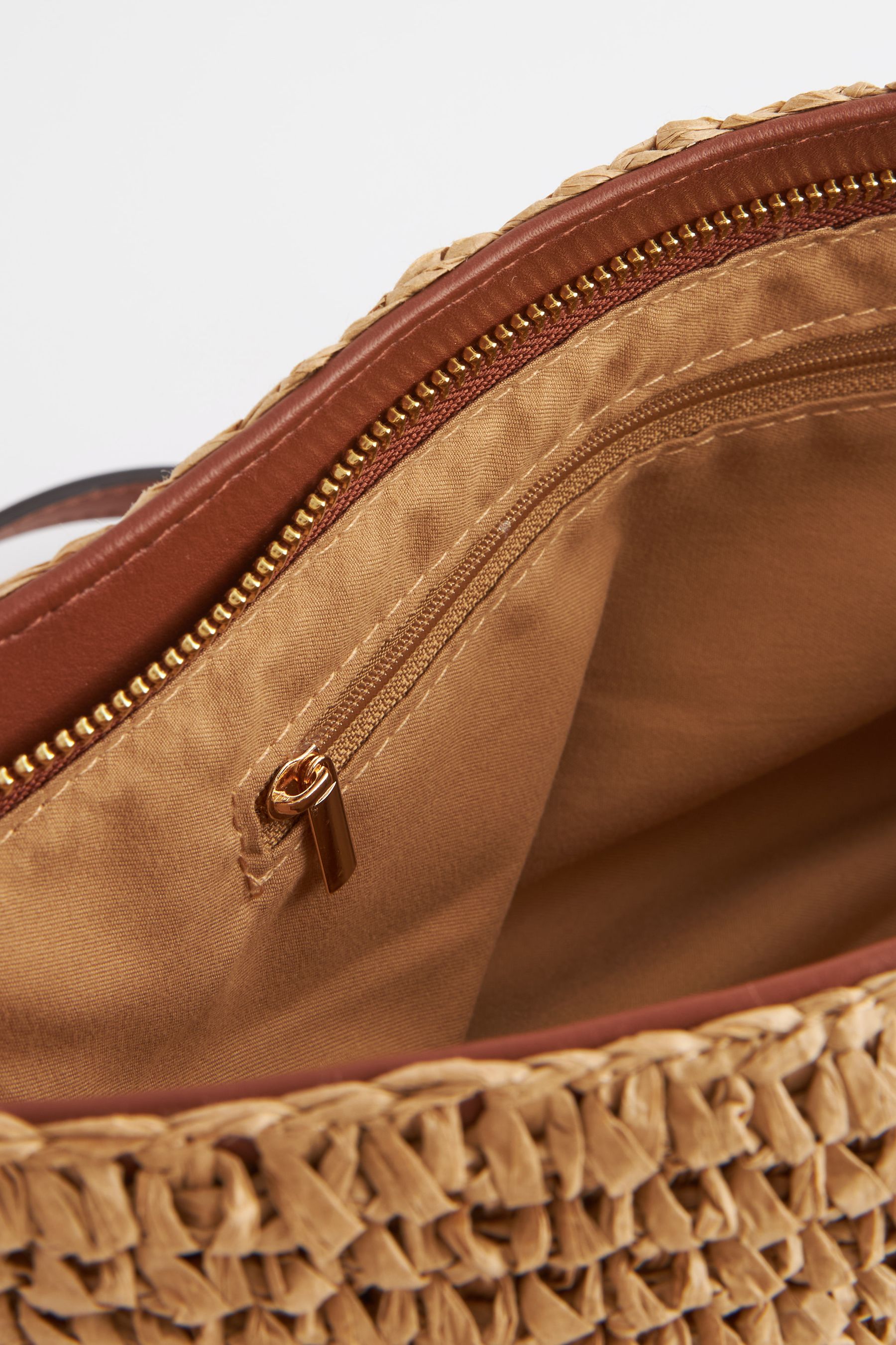 Buy Neutral Straw Cross Body Bag from the Next UK online shop