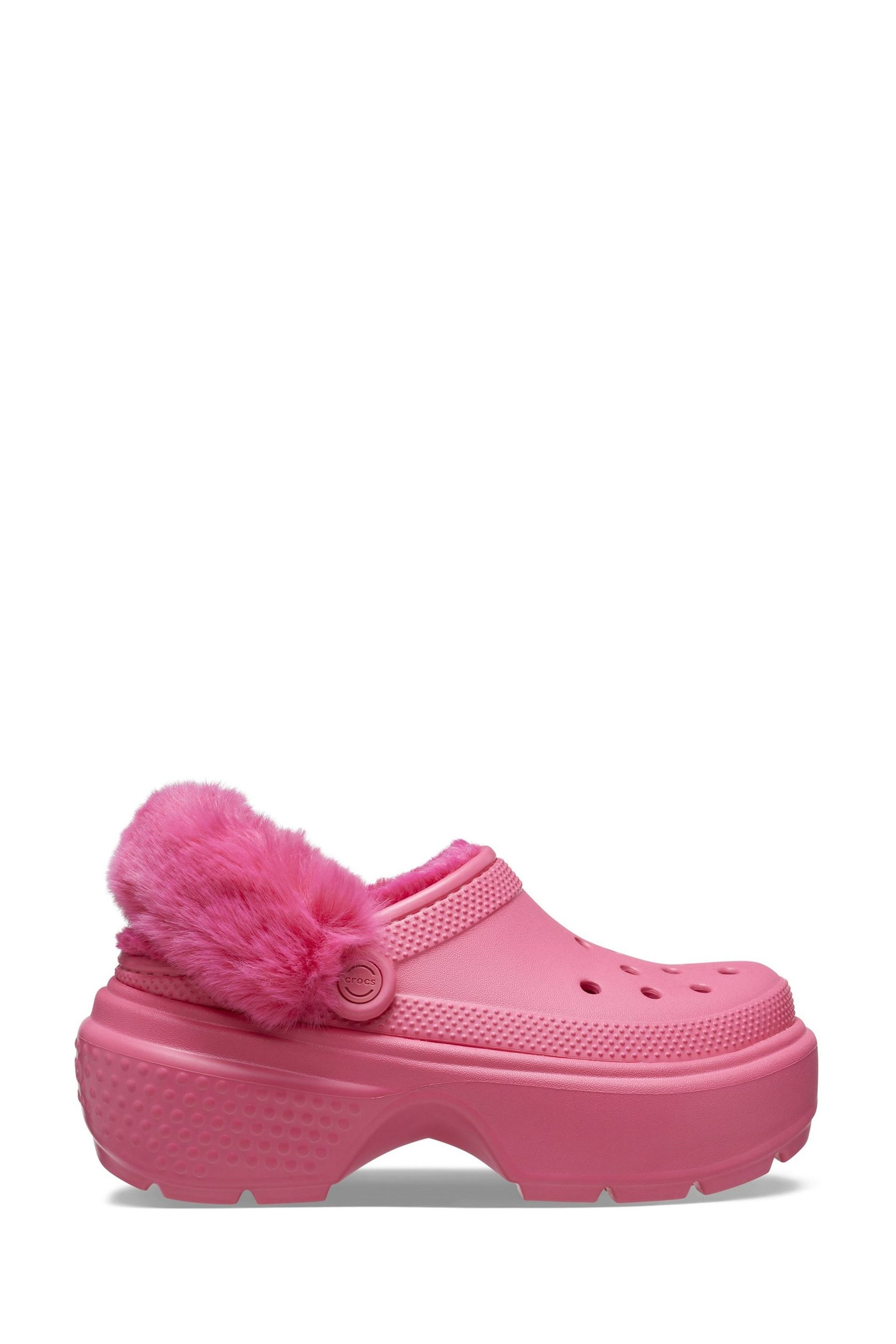 Fuzz lined clogs top