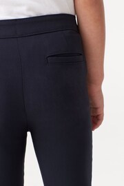Navy Blue School Skinny Stretch Trousers (3-16yrs) - Image 4 of 8