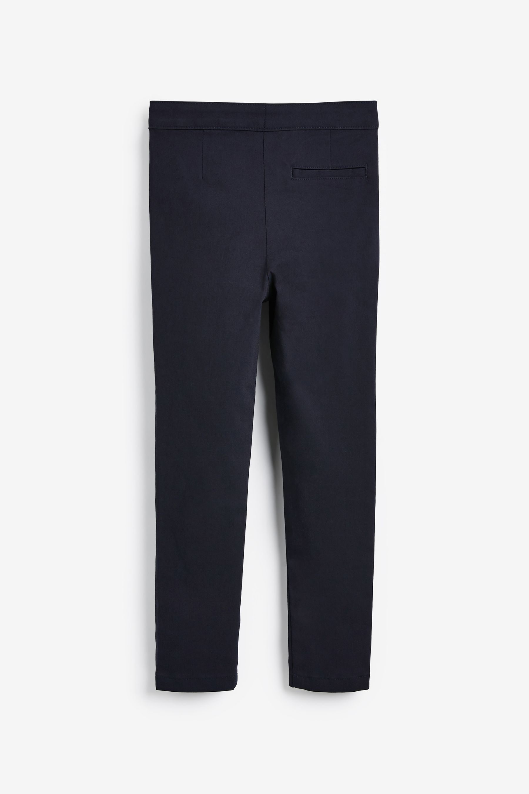 Navy Blue School Skinny Stretch Trousers 3 16yrs