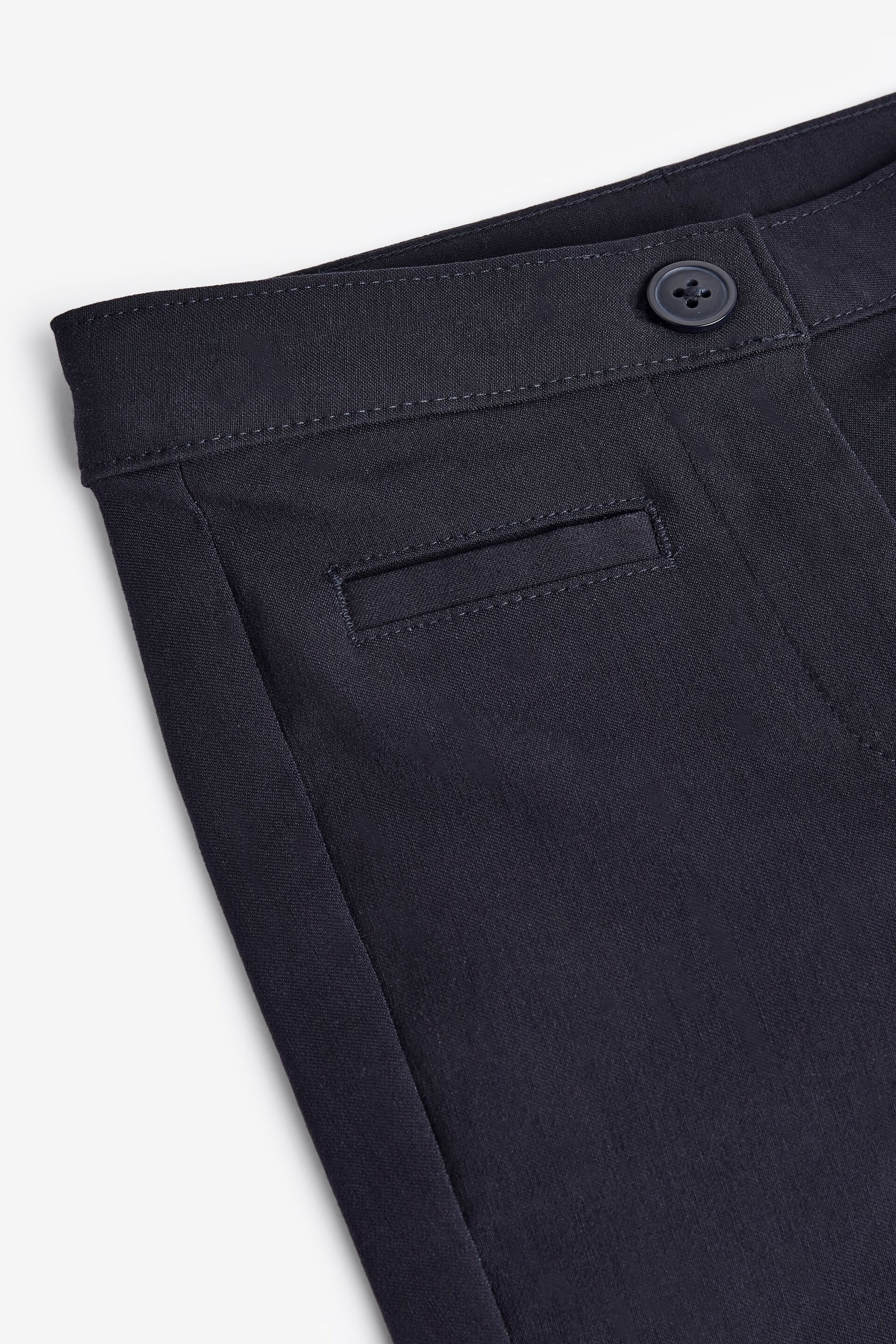 Navy Blue School Skinny Stretch Trousers (3-16yrs) - Image 7 of 8