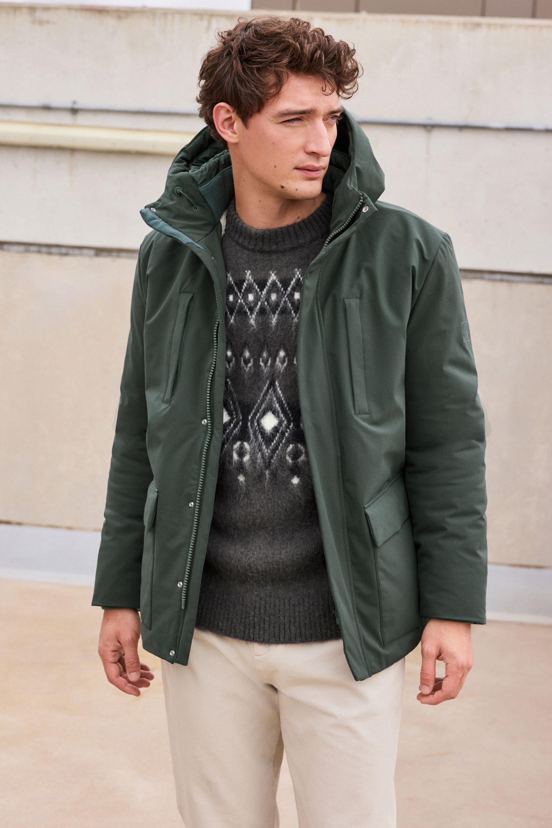 Next green parka new arrivals