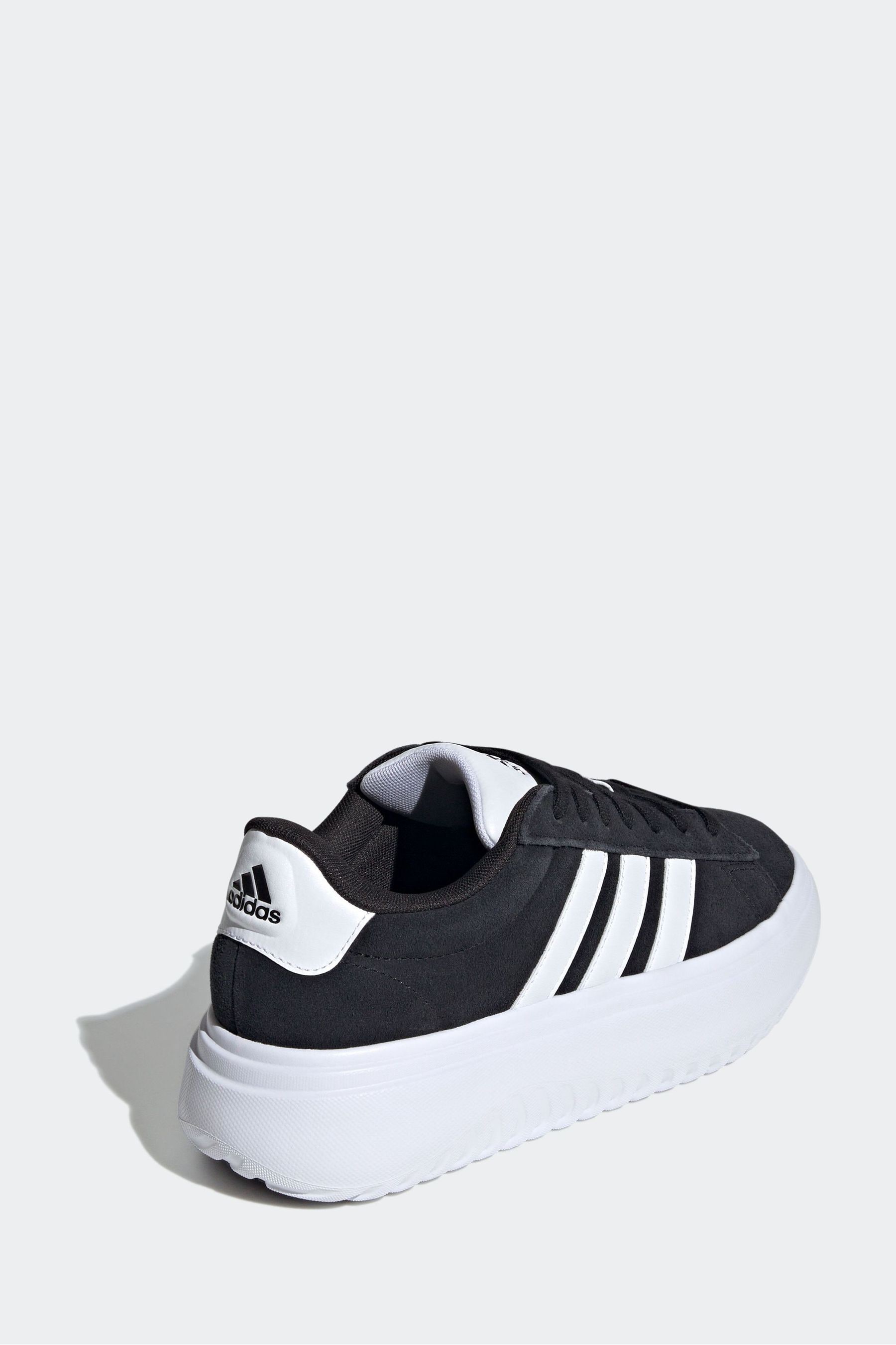 Adidas black discount suede shoes