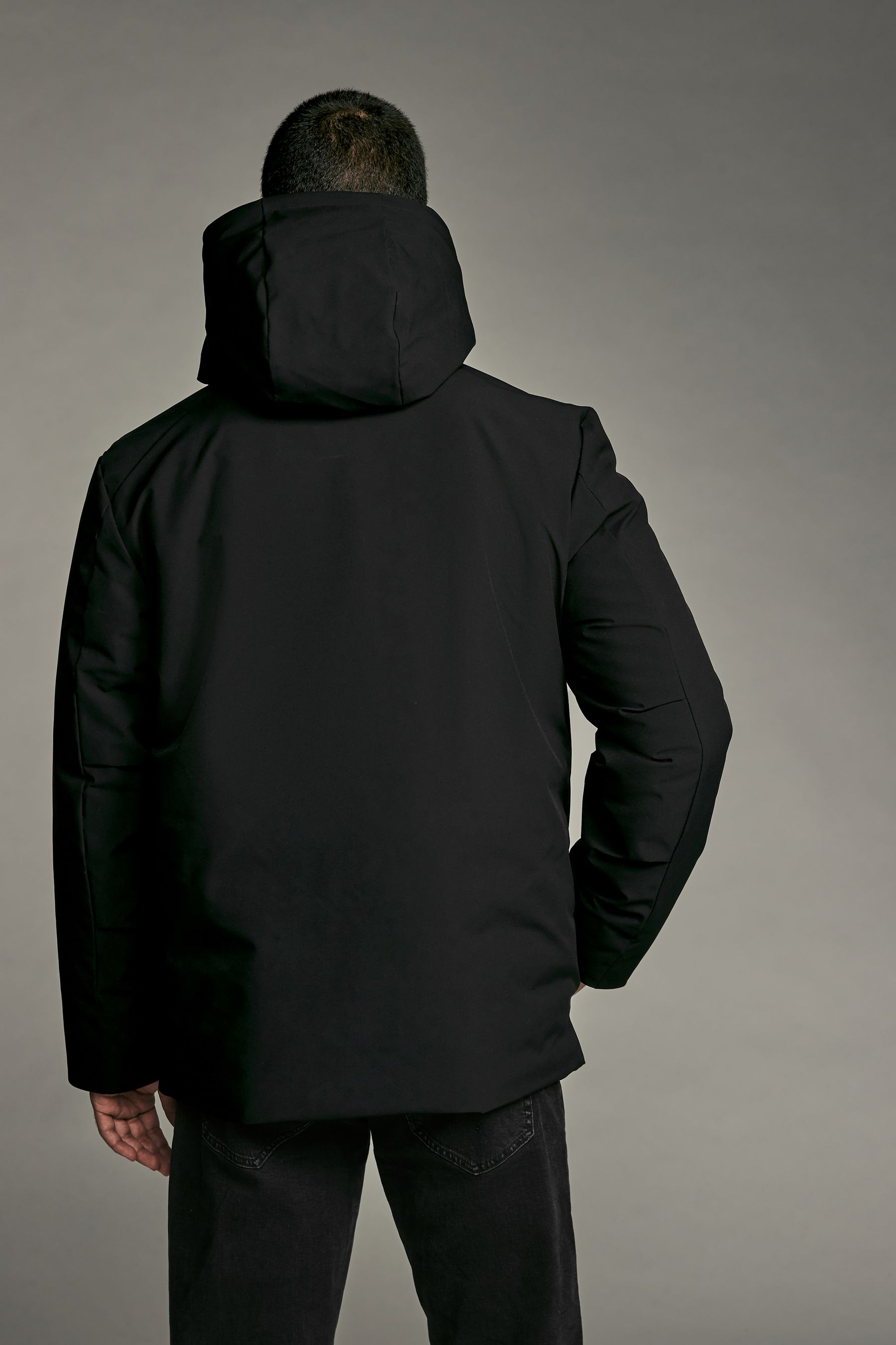 Buy Black Borg Lined Shower Resistant 4 Pocket Hooded Jacket from the Next UK online shop