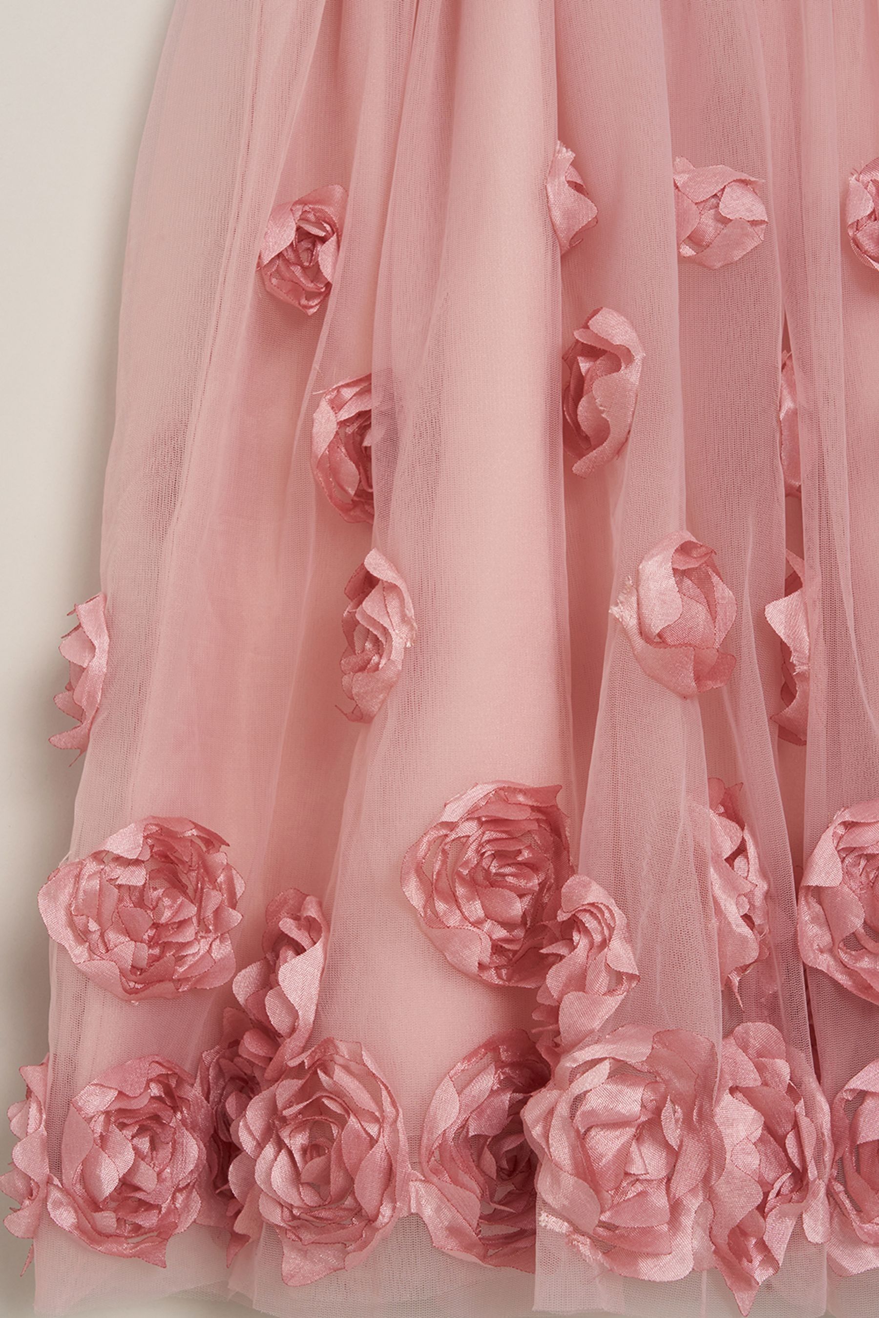 Monsoon ianthe dress pink top
