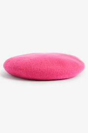 Pink Beret (3mths-16yrs) - Image 1 of 2