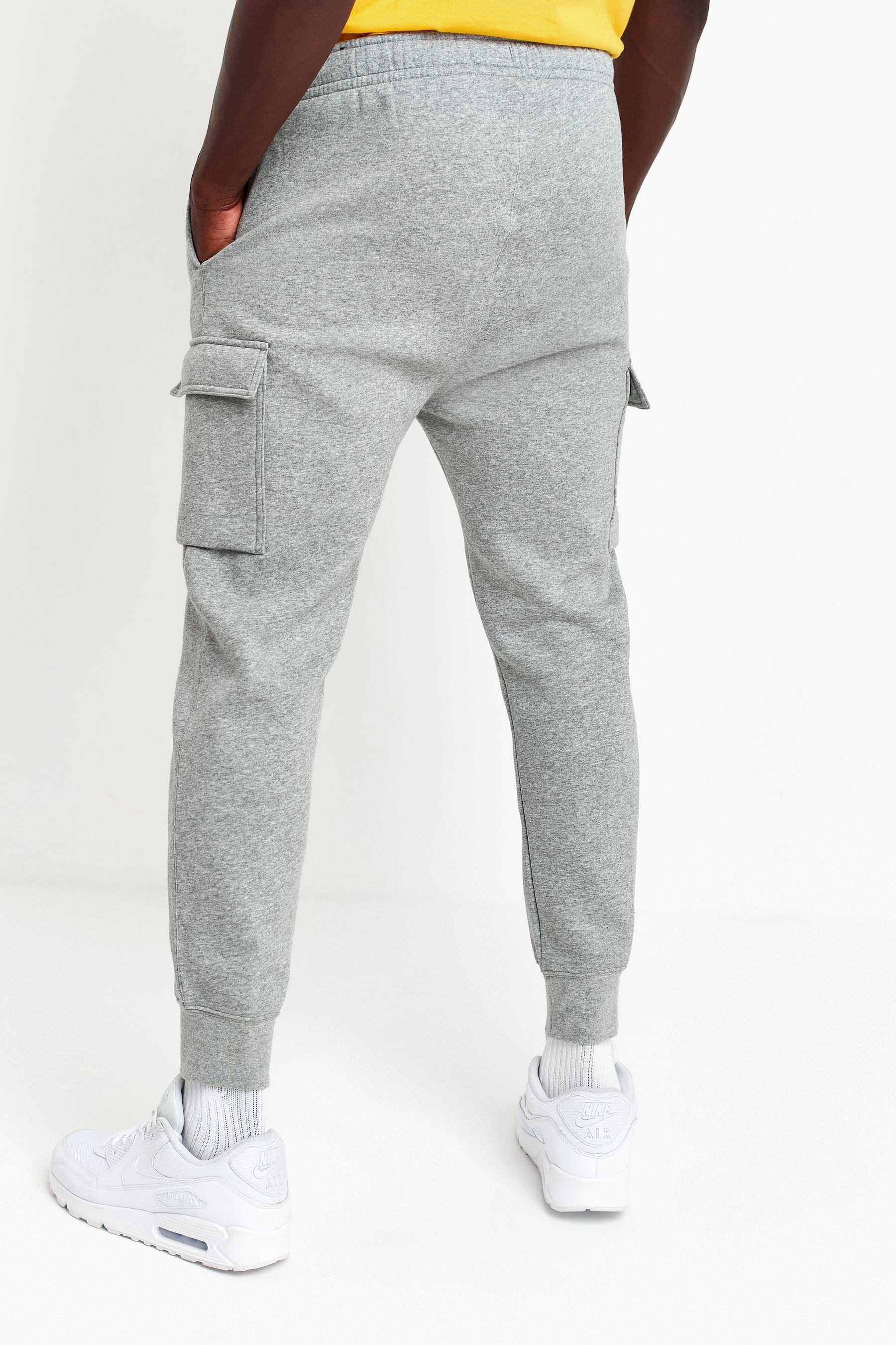 Nike Grey Club Cargo Joggers