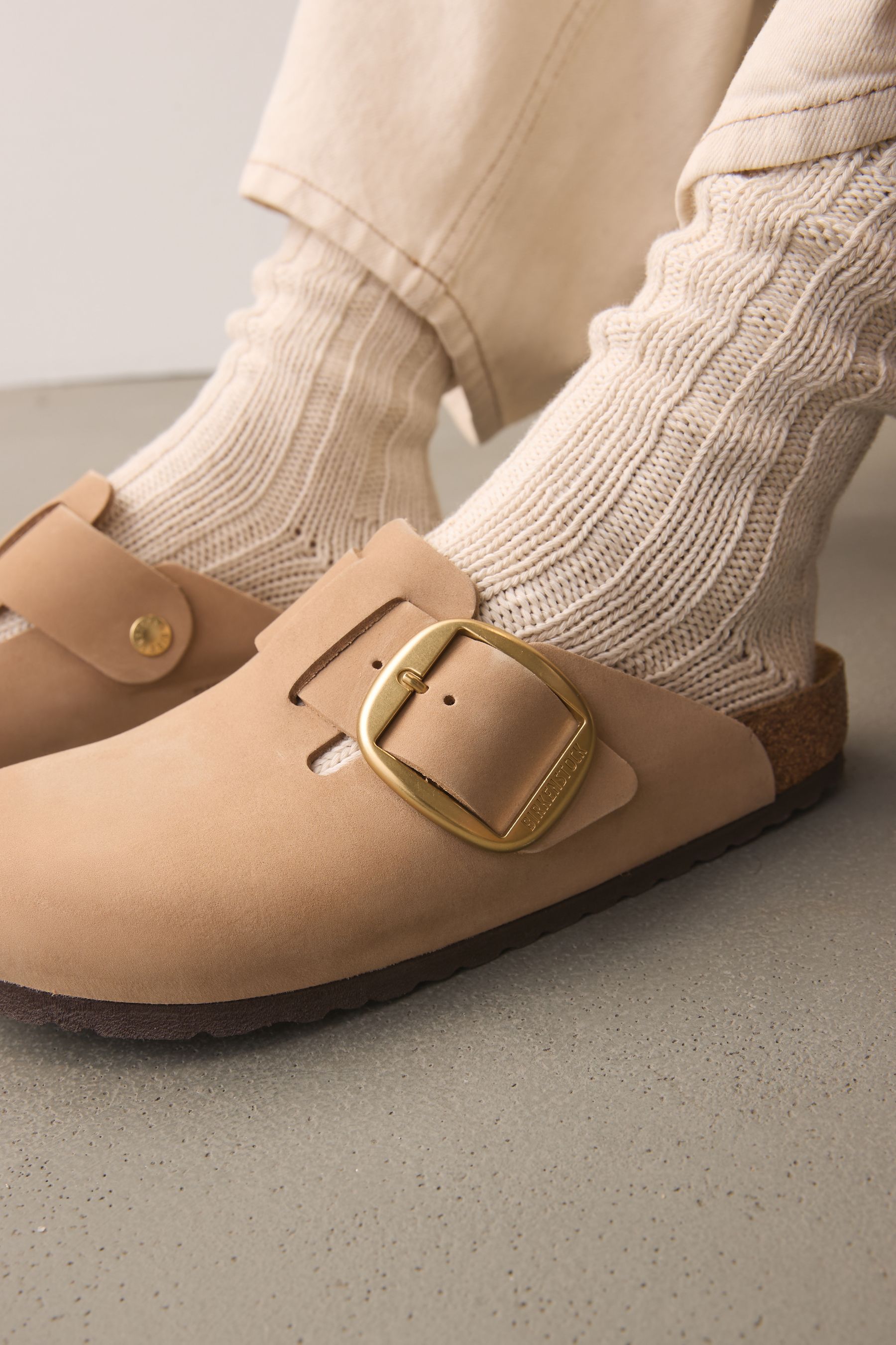 Birkenstock big buckle clog hot sale